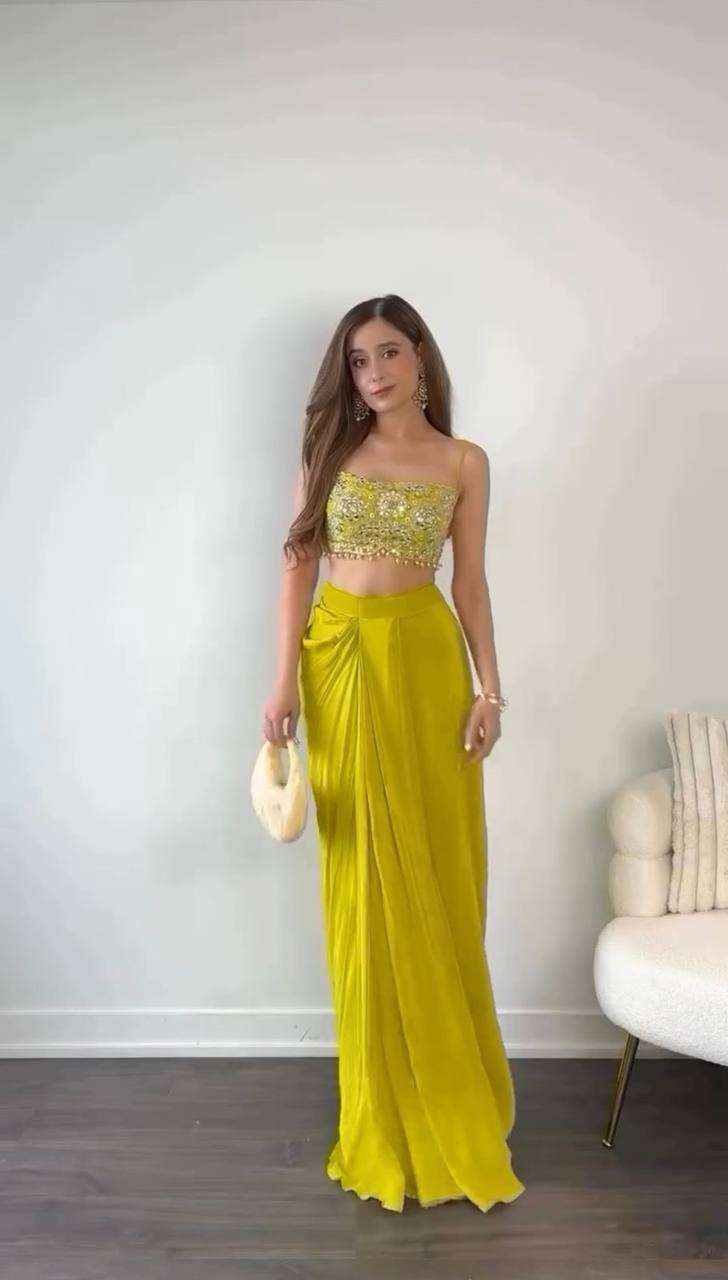 RTC 6476 BEAUTIFUL DESIGNER LOOK INDO WESTERN DRESS