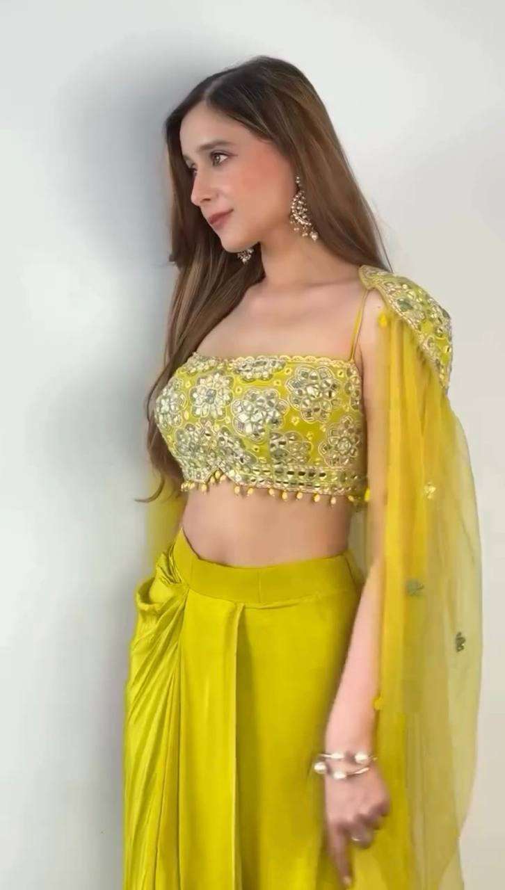 RTC 6476 BEAUTIFUL DESIGNER LOOK INDO WESTERN DRESS