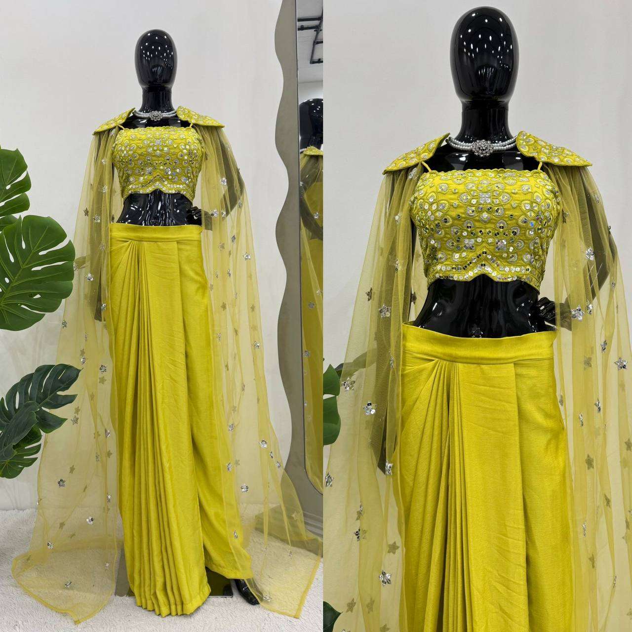 RTC 6476 BEAUTIFUL DESIGNER LOOK INDO WESTERN DRESS