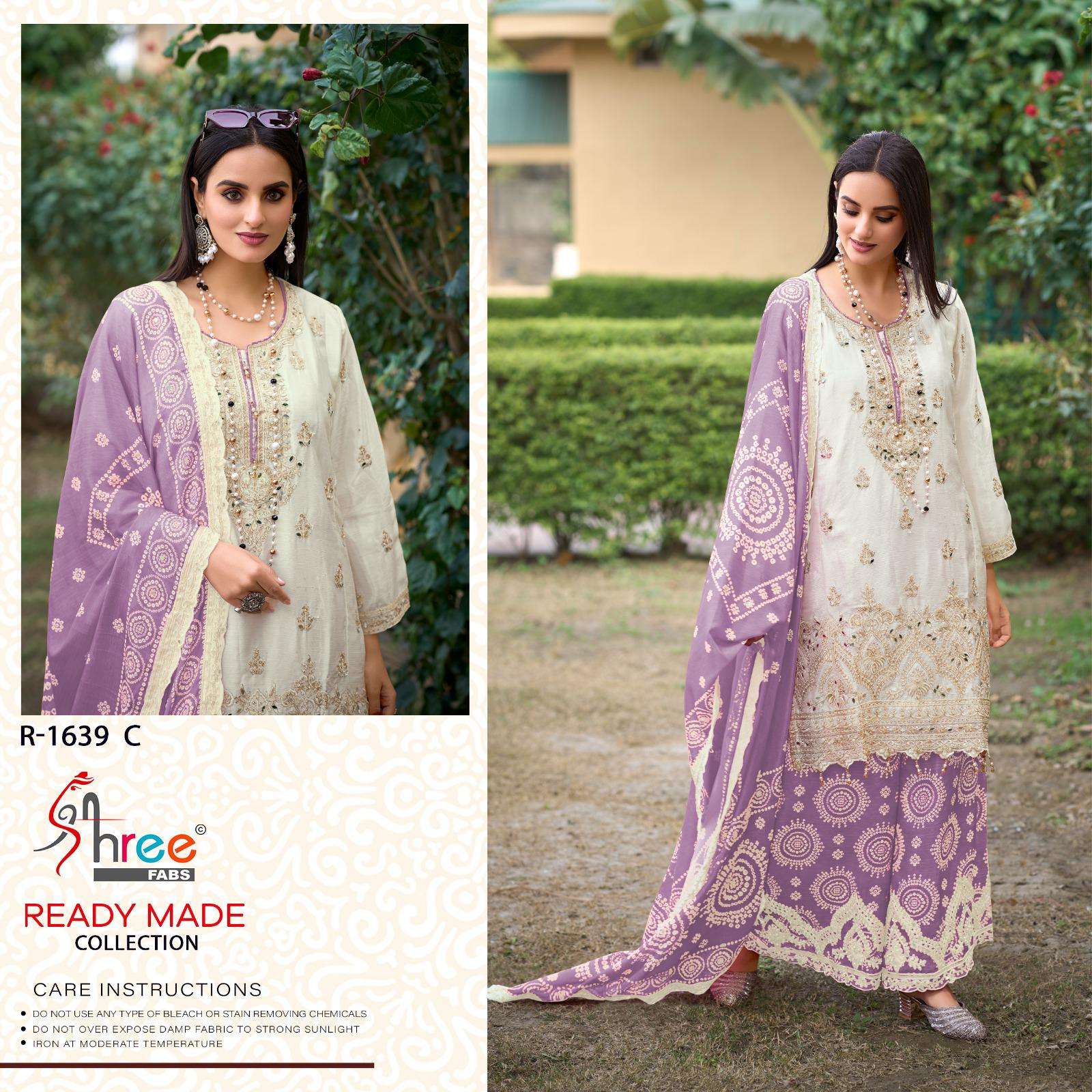 SHREE FABS R 1639 HEAVY BEAUTIFUL EMBROIDERED PAKISTANI SUIT