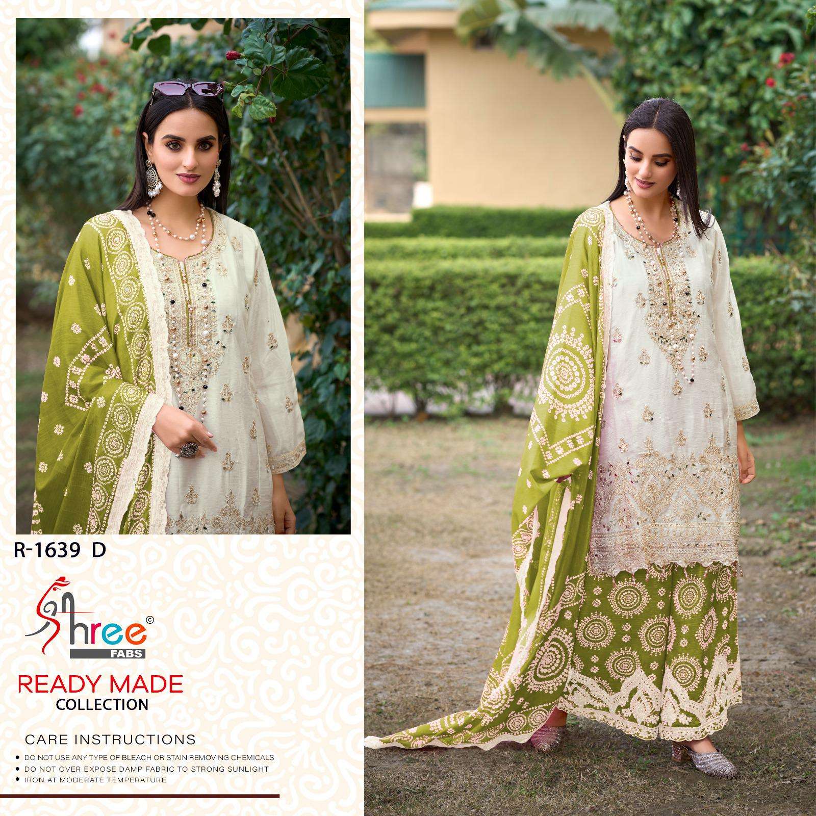 SHREE FABS R 1639 HEAVY BEAUTIFUL EMBROIDERED PAKISTANI SUIT