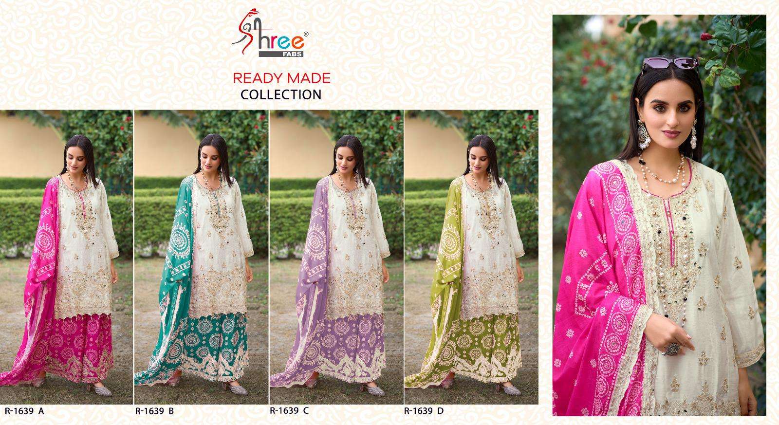 SHREE FABS R 1639 HEAVY BEAUTIFUL EMBROIDERED PAKISTANI SUIT
