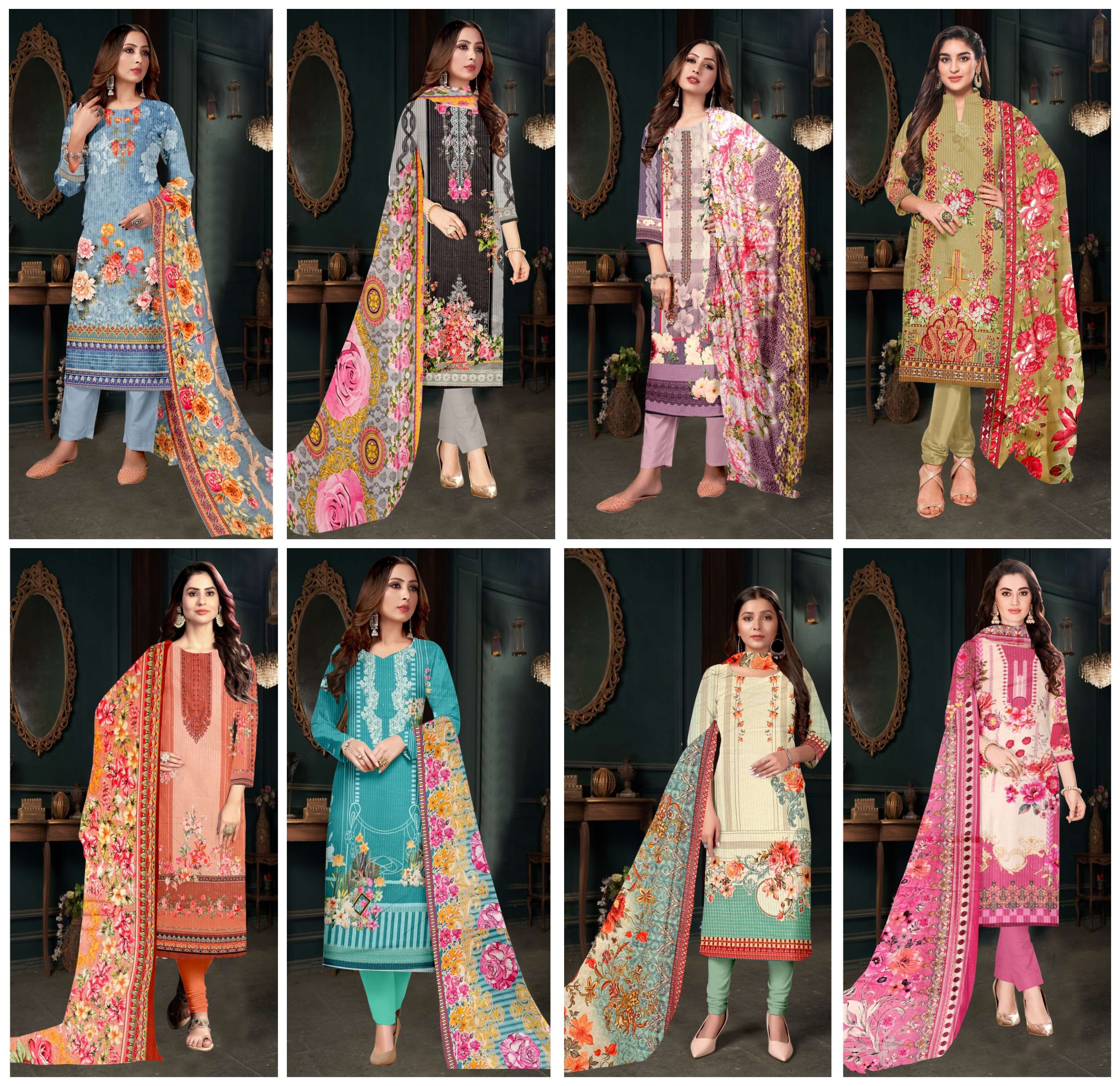 SSC CREATION PAKIZA COTTON DIGITAL PRINT KARACHI STYLE SUIT