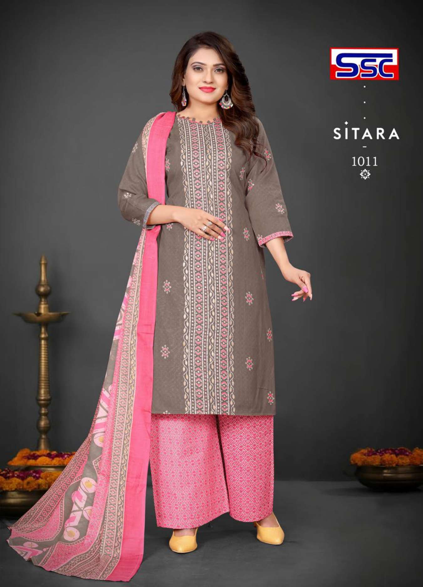 SSC CREATION SITARA COTTON PRINTED SALWAR SUIT   