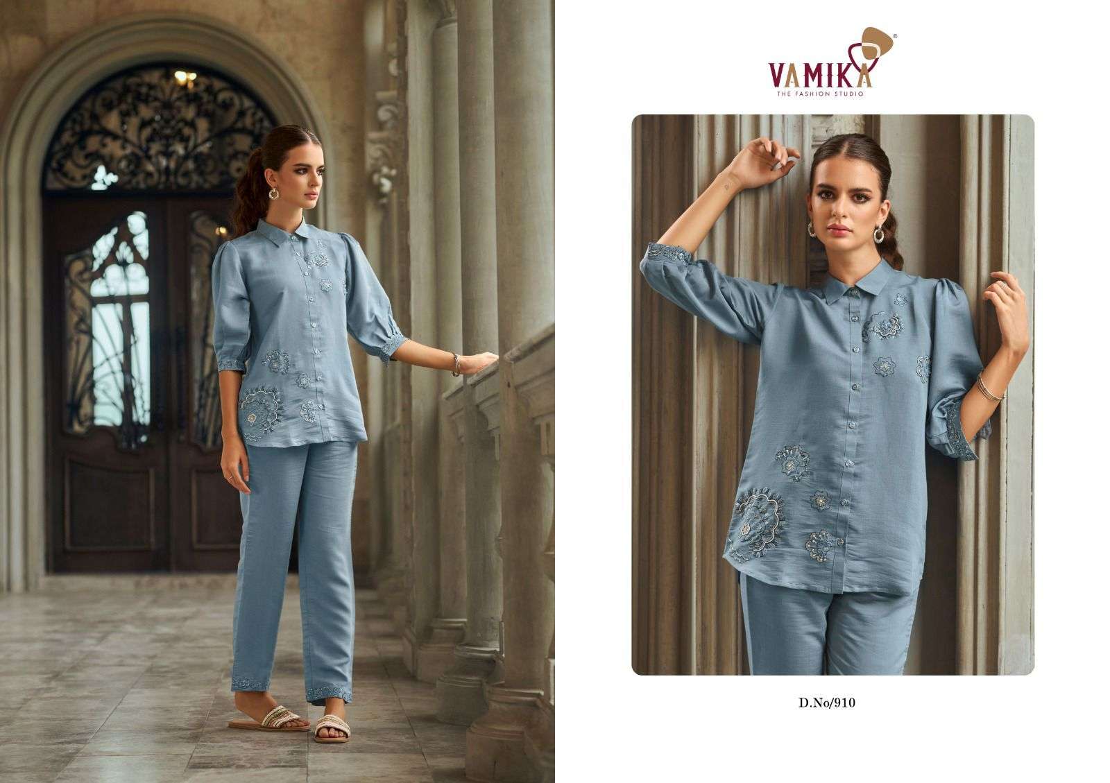 VAMIKA ALEENA VOL 2 VISCOSE FANCY DESIGNER LOOK CO-ORD SET