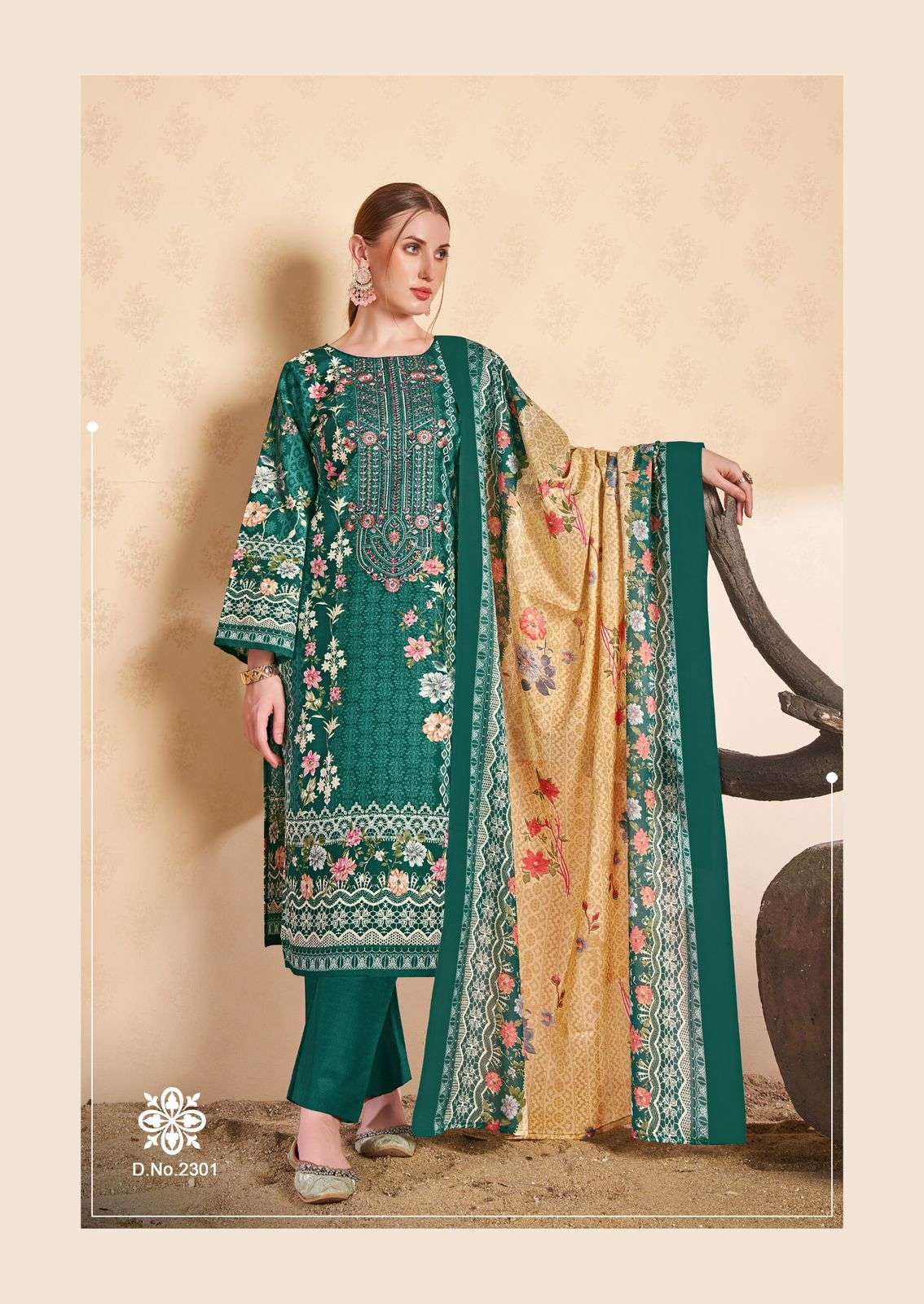 VANDANA‎‎‎‎ CREATION RUHANI‎‎ VOL 23 COTTON DIGITAL STYLE PRINTS SALWAR SUIT