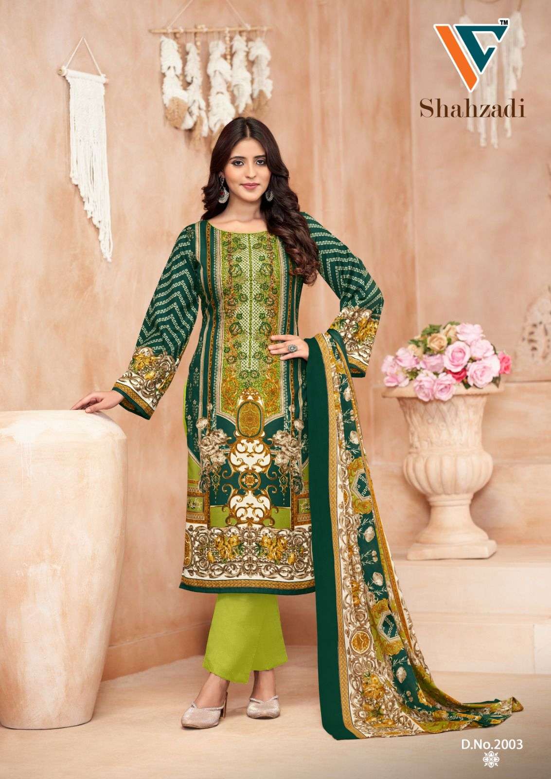 VANDANA CREATION SHAHZADI VOL 2 COTTON DIGITAL PRINTS SALWAR SUIT