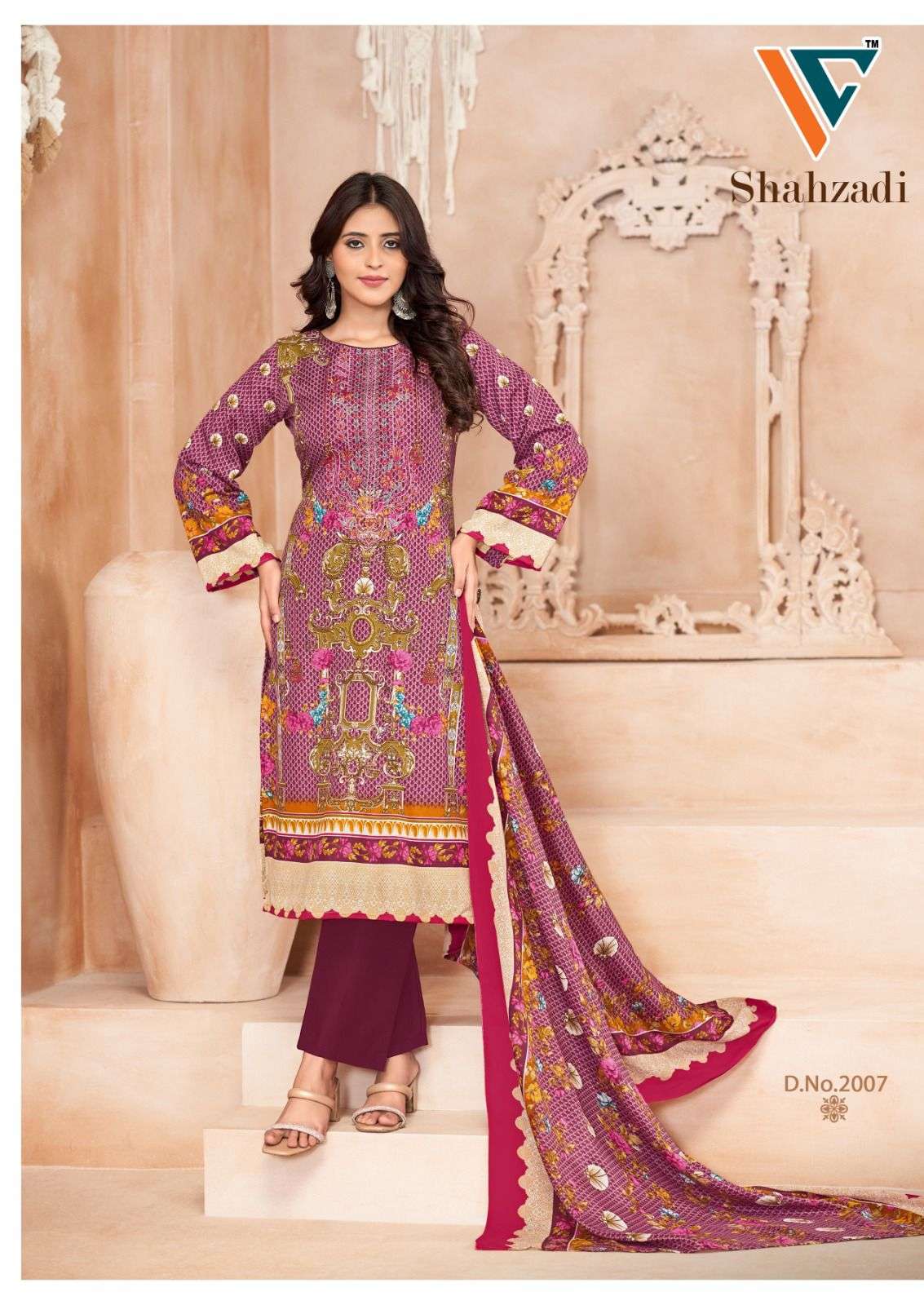 VANDANA CREATION SHAHZADI VOL 2 COTTON DIGITAL PRINTS SALWAR SUIT