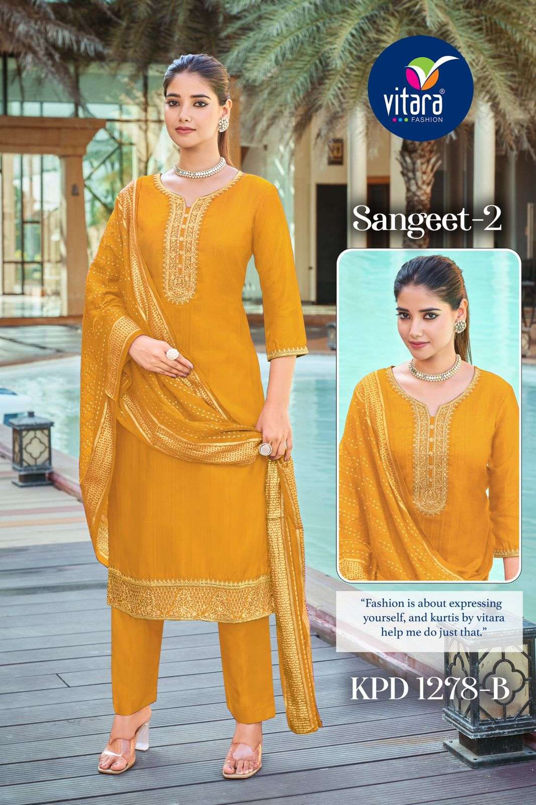 VITARA FASHION  SANGEET VOL 2 SILK WITH FANCY WORKS SUIT
