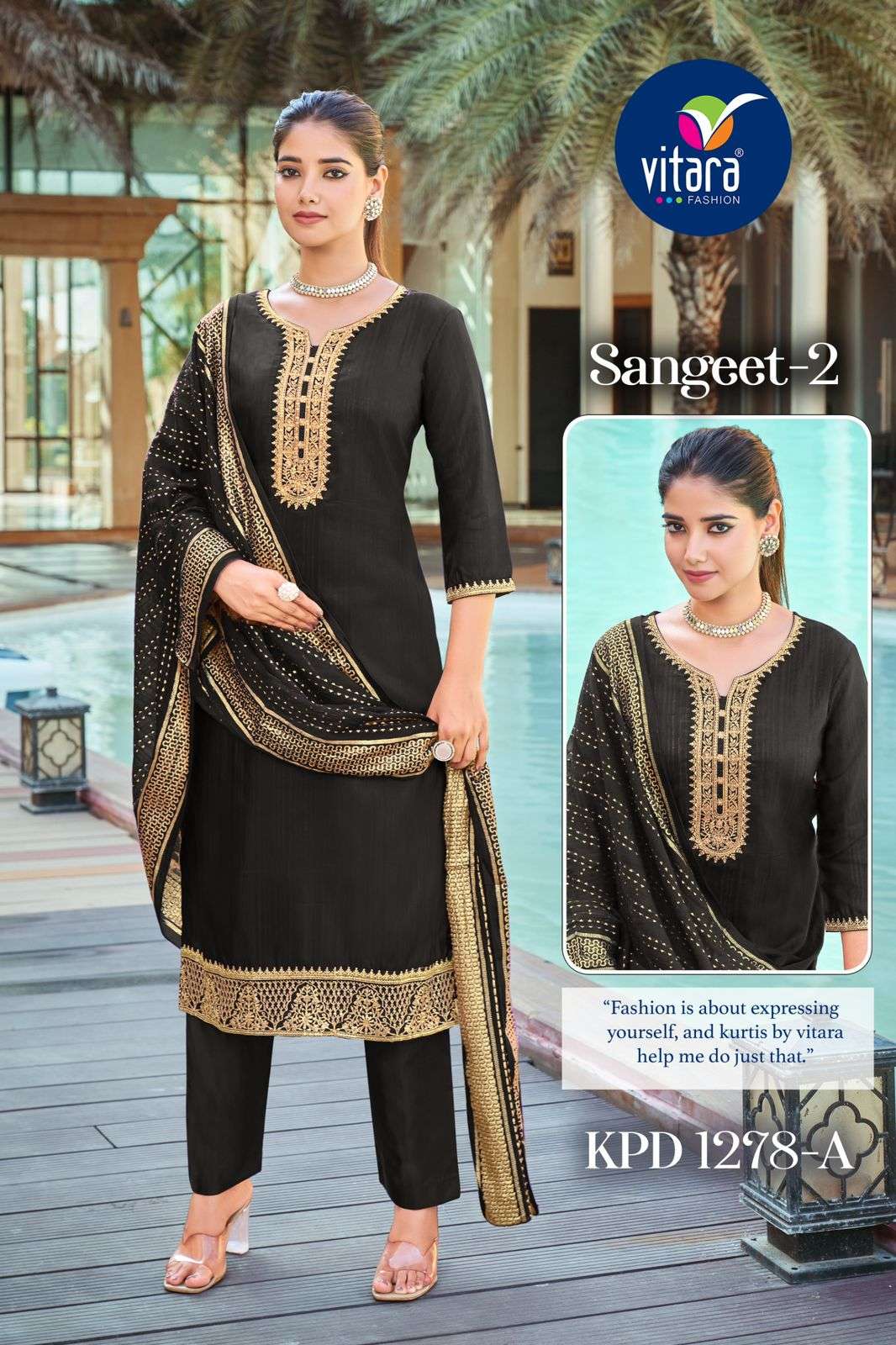 VITARA FASHION  SANGEET VOL 2 SILK WITH FANCY WORKS SUIT