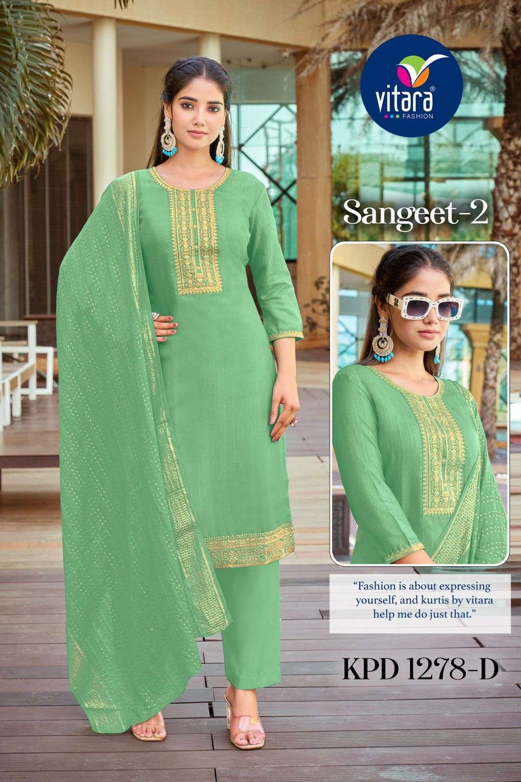 VITARA FASHION  SANGEET VOL 2 SILK WITH FANCY WORKS SUIT