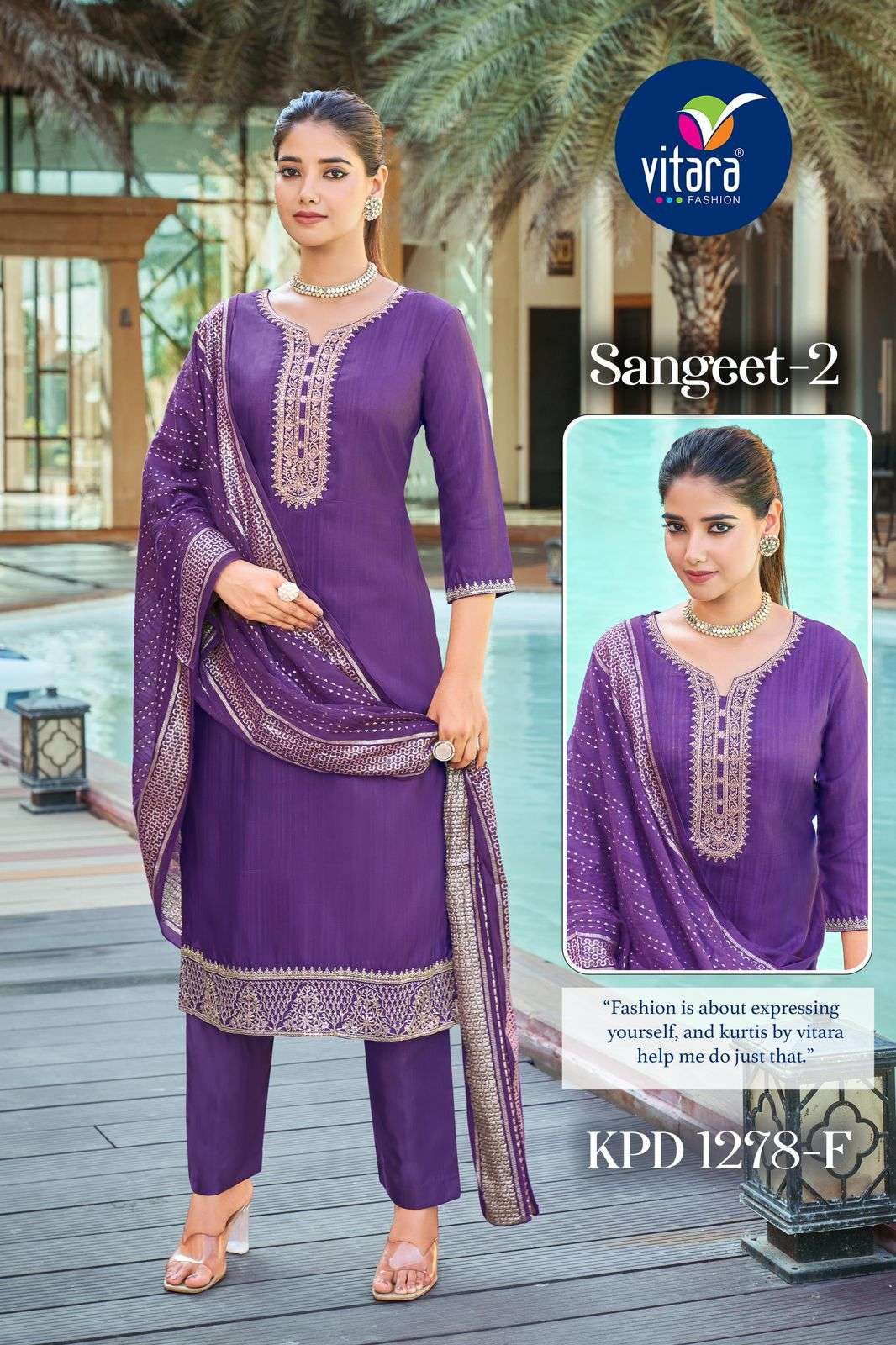 VITARA FASHION  SANGEET VOL 2 SILK WITH FANCY WORKS SUIT