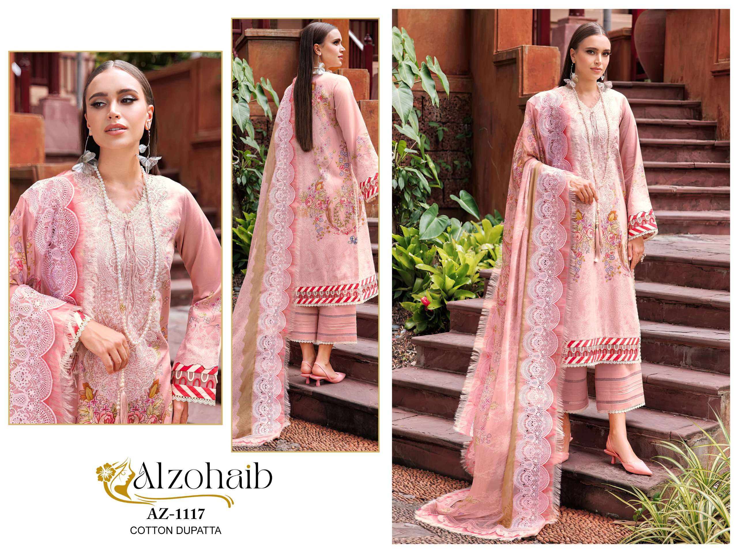 AL ZOHAIB M BASIC COTTON SALWAR KAMEEZ 