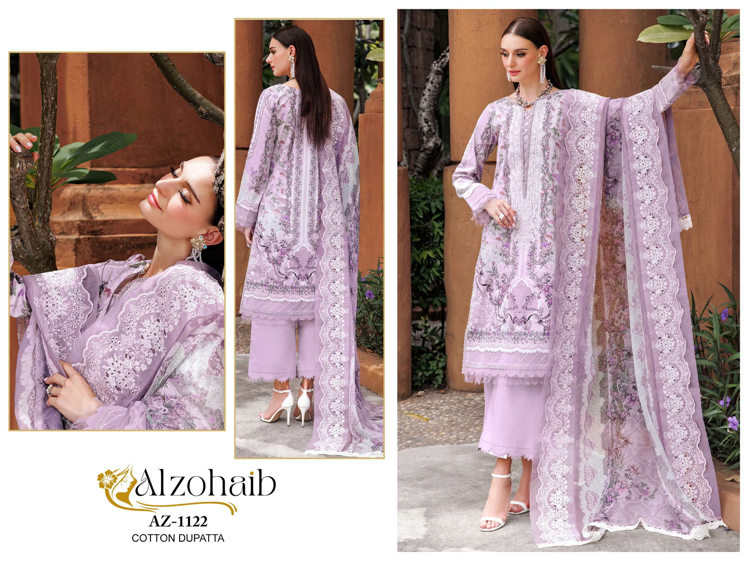 AL ZOHAIB M BASIC COTTON SALWAR KAMEEZ 