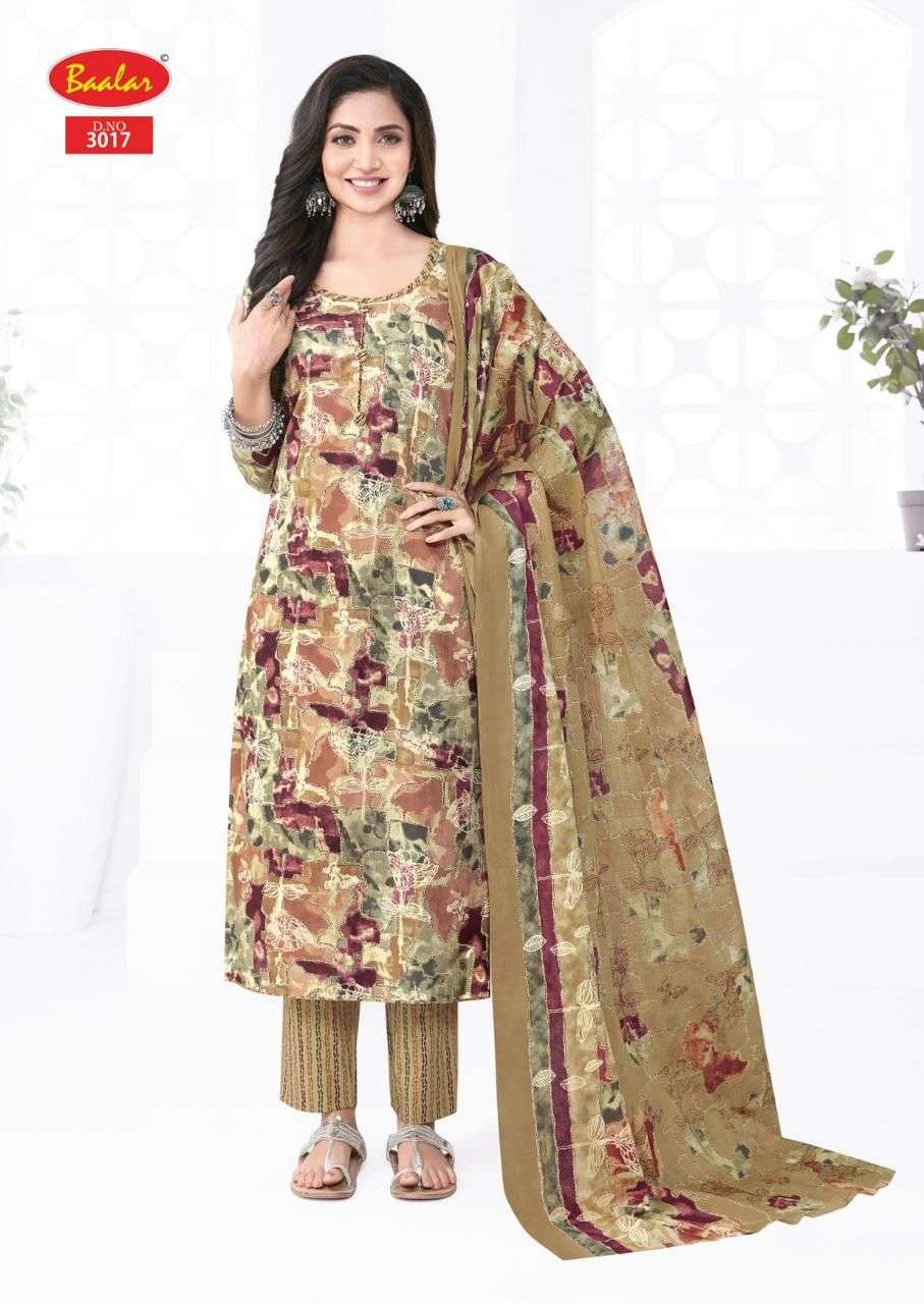 BAALAR KASHMIR COTTON VOL 3 LAWN COTTON DIGITAL PRINT SUIT