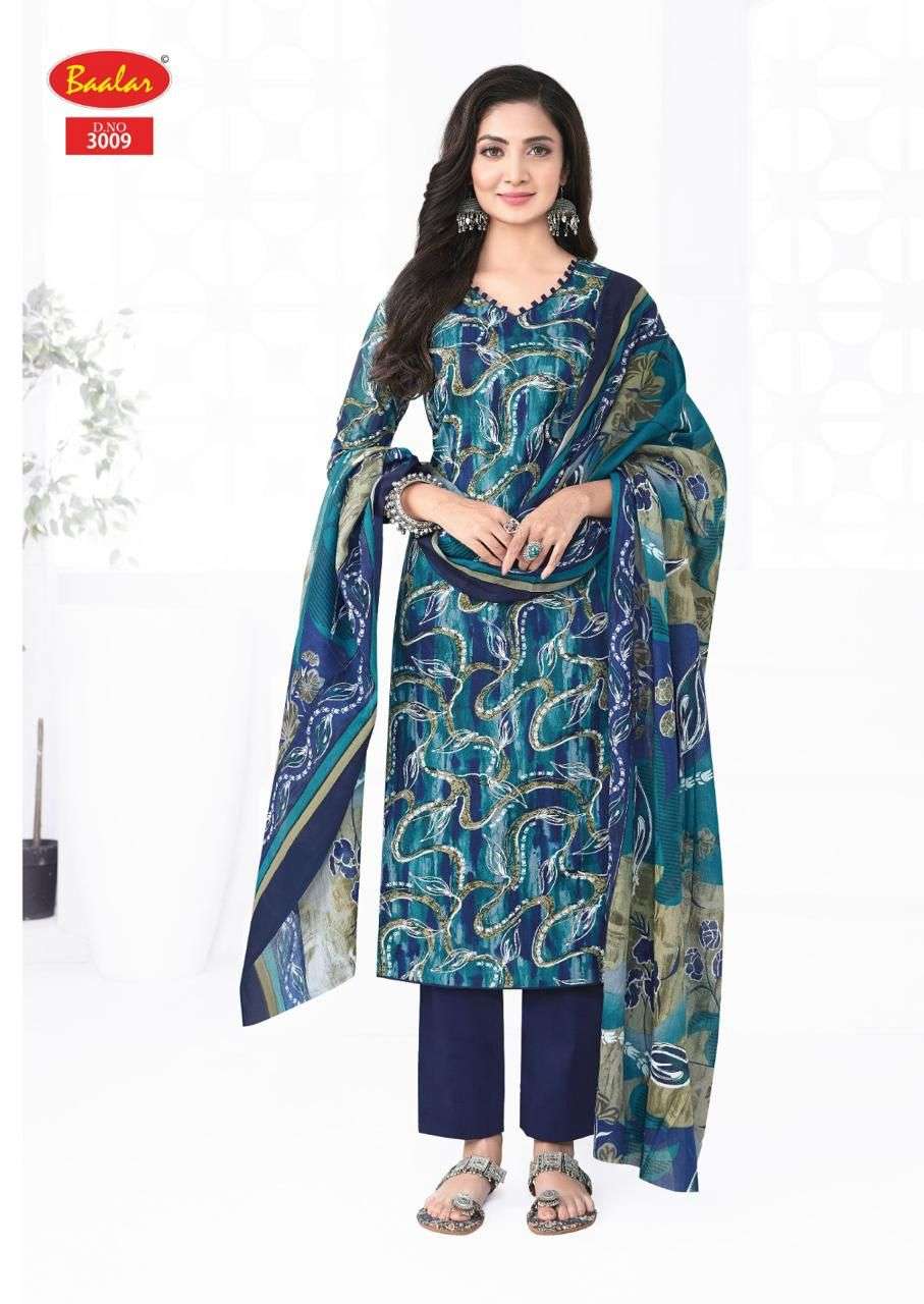 BAALAR KASHMIR COTTON VOL 3 LAWN COTTON DIGITAL PRINT SUIT