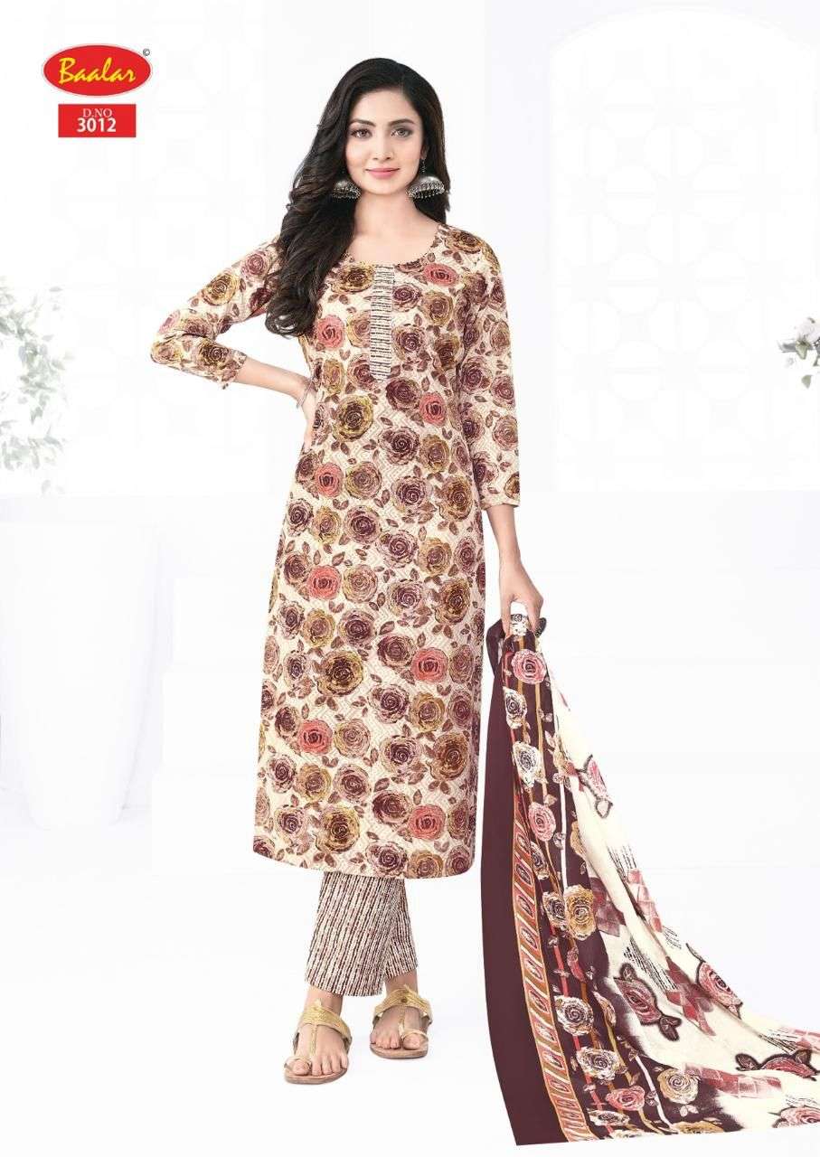 BAALAR KASHMIR COTTON VOL 3 LAWN COTTON DIGITAL PRINT SUIT