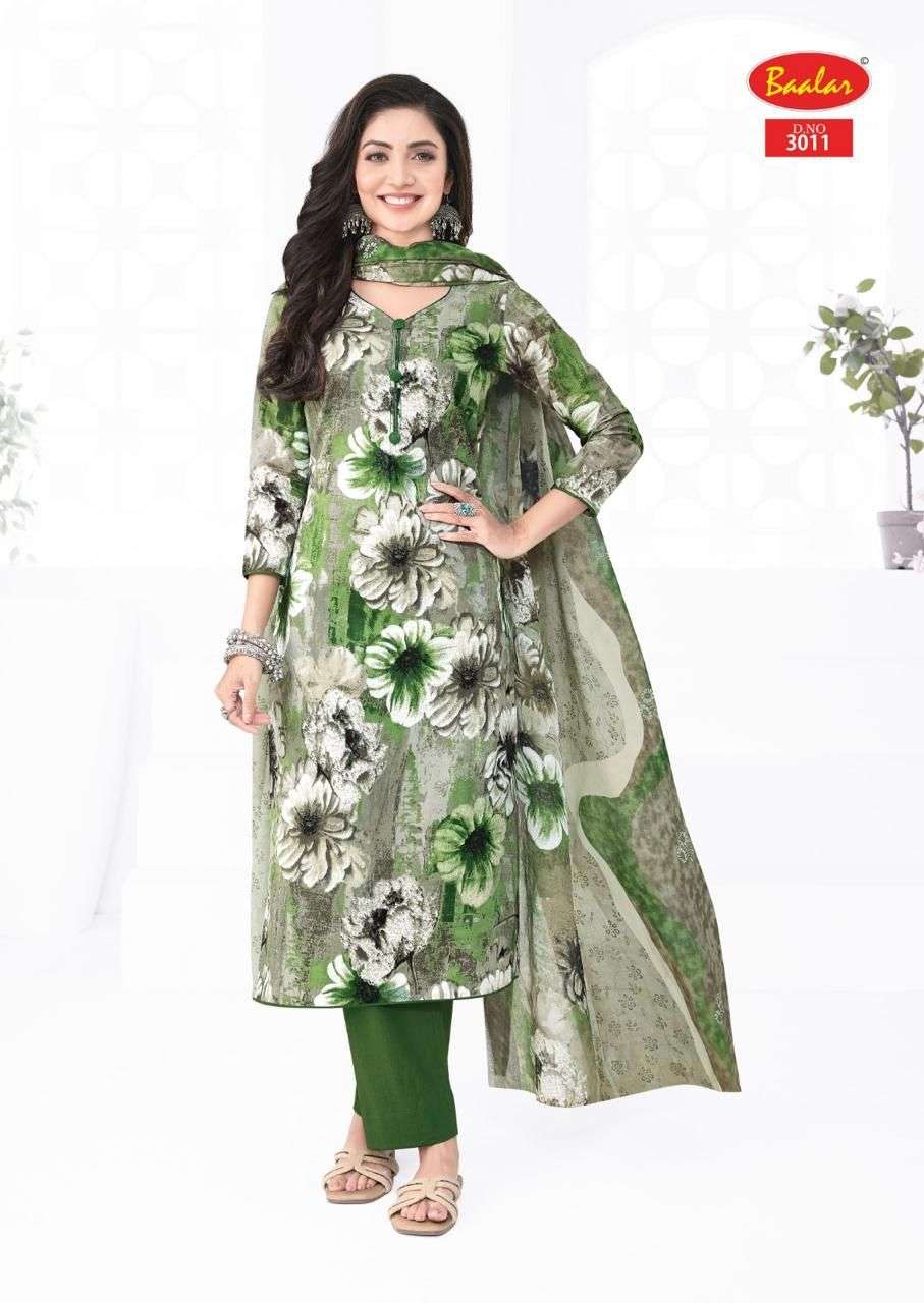BAALAR KASHMIR COTTON VOL 3 LAWN COTTON DIGITAL PRINT SUIT