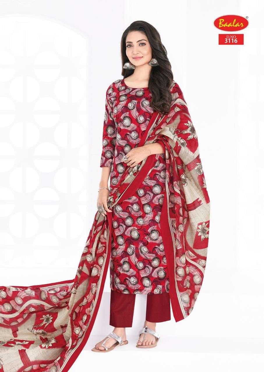 BAALAR KASHMIR COTTON VOL 3 LAWN COTTON DIGITAL PRINT SUIT