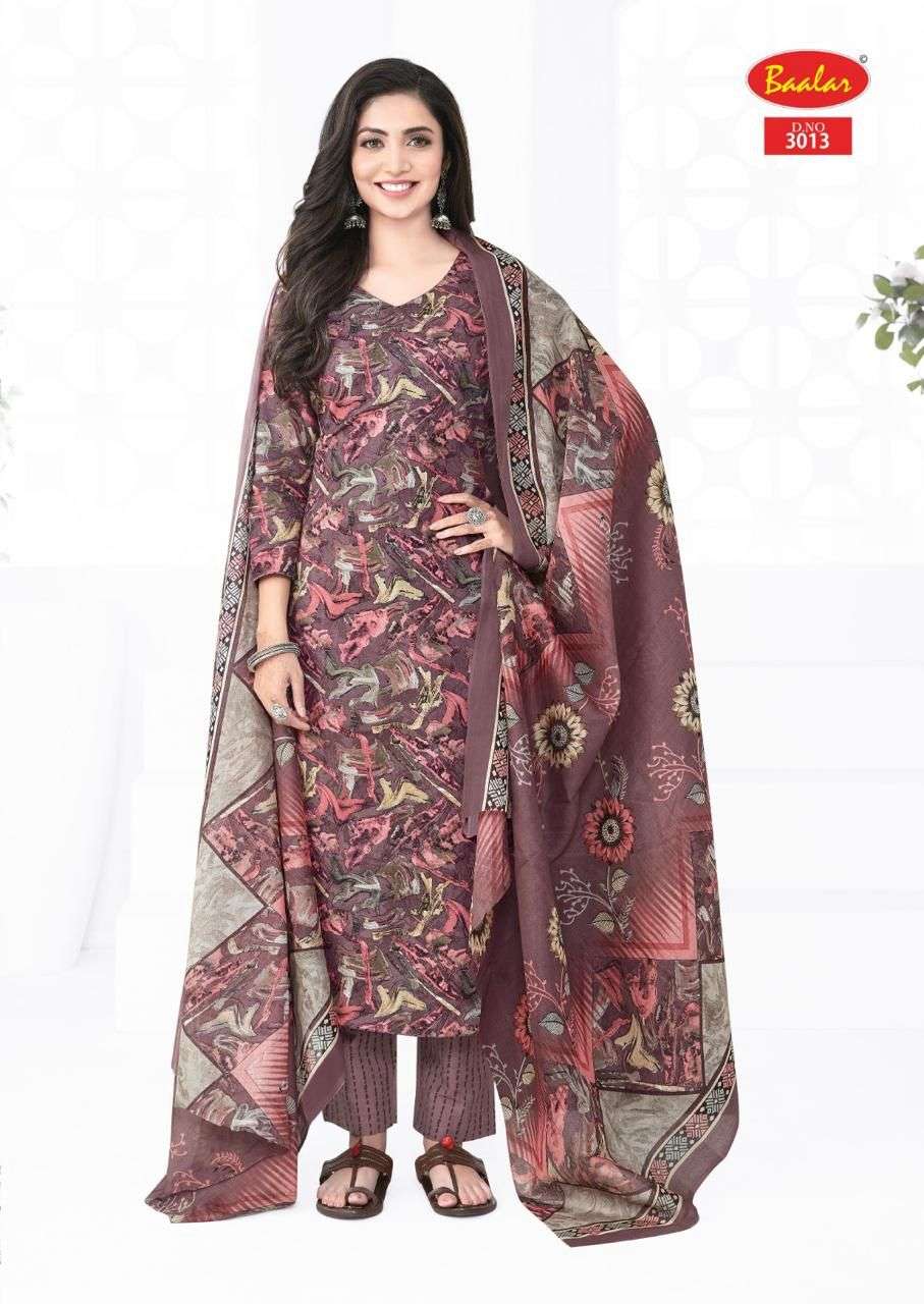 BAALAR KASHMIR COTTON VOL 3 LAWN COTTON DIGITAL PRINT SUIT