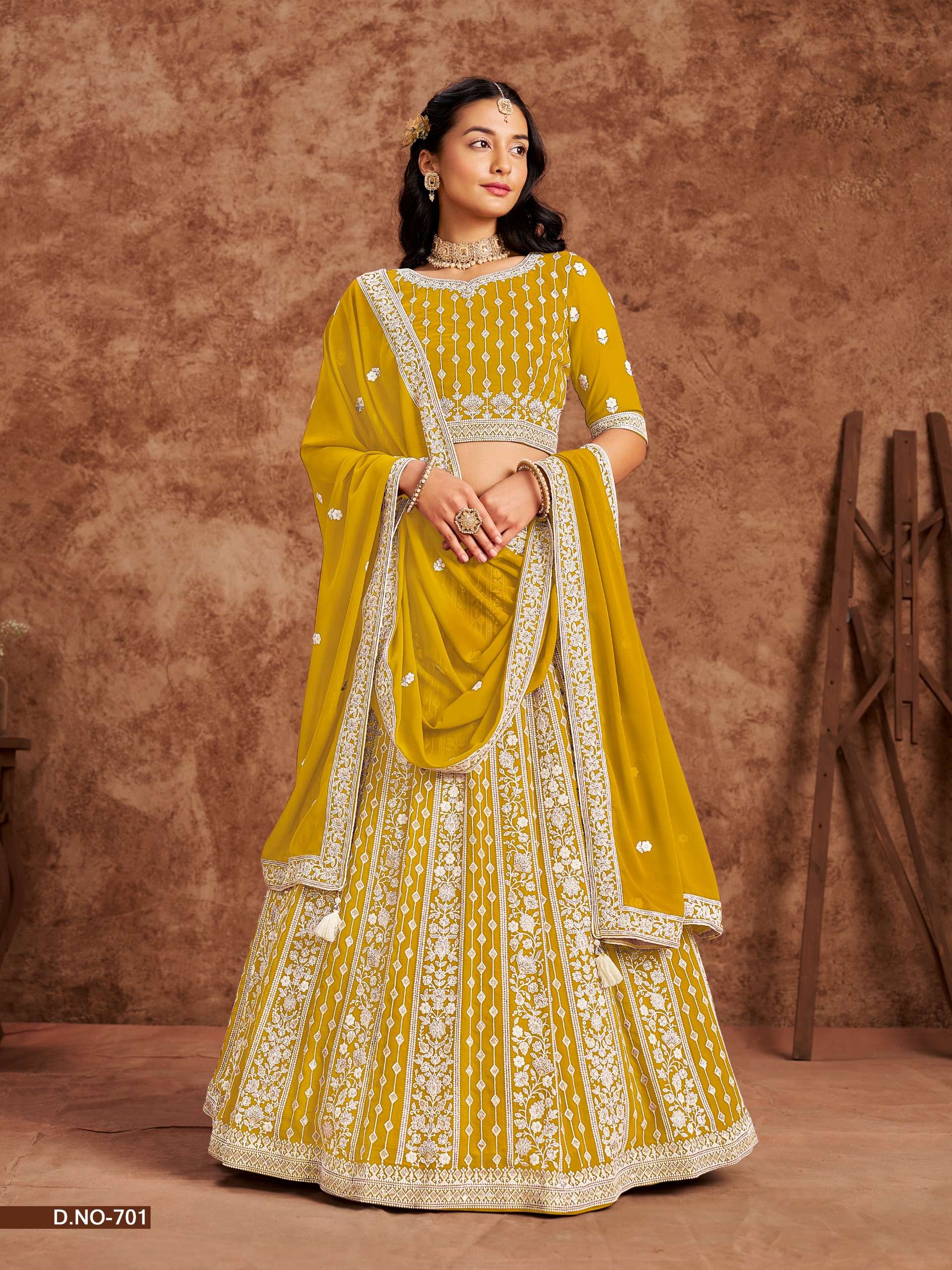 DANI CREATION MEHVISH VOL 7 HEAVY DESIGNER FESTIVE WEAR LEHENGA CHOLI