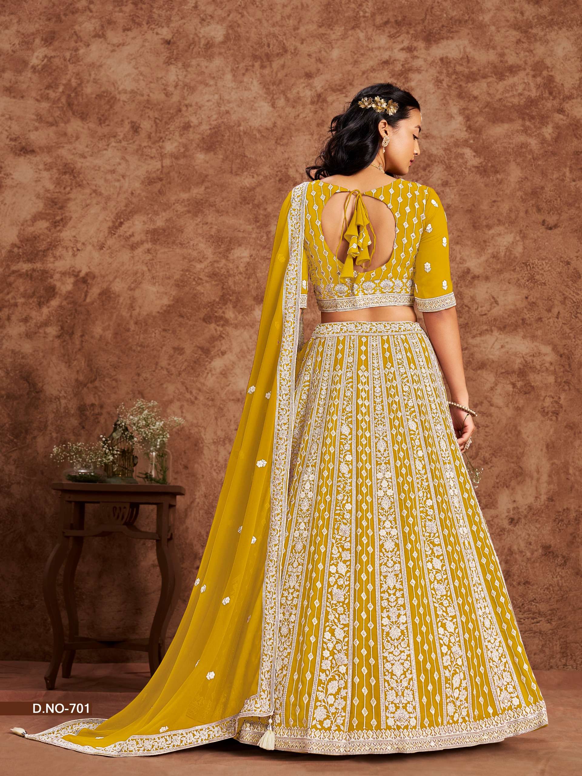 DANI CREATION MEHVISH VOL 7 HEAVY DESIGNER FESTIVE WEAR LEHENGA CHOLI