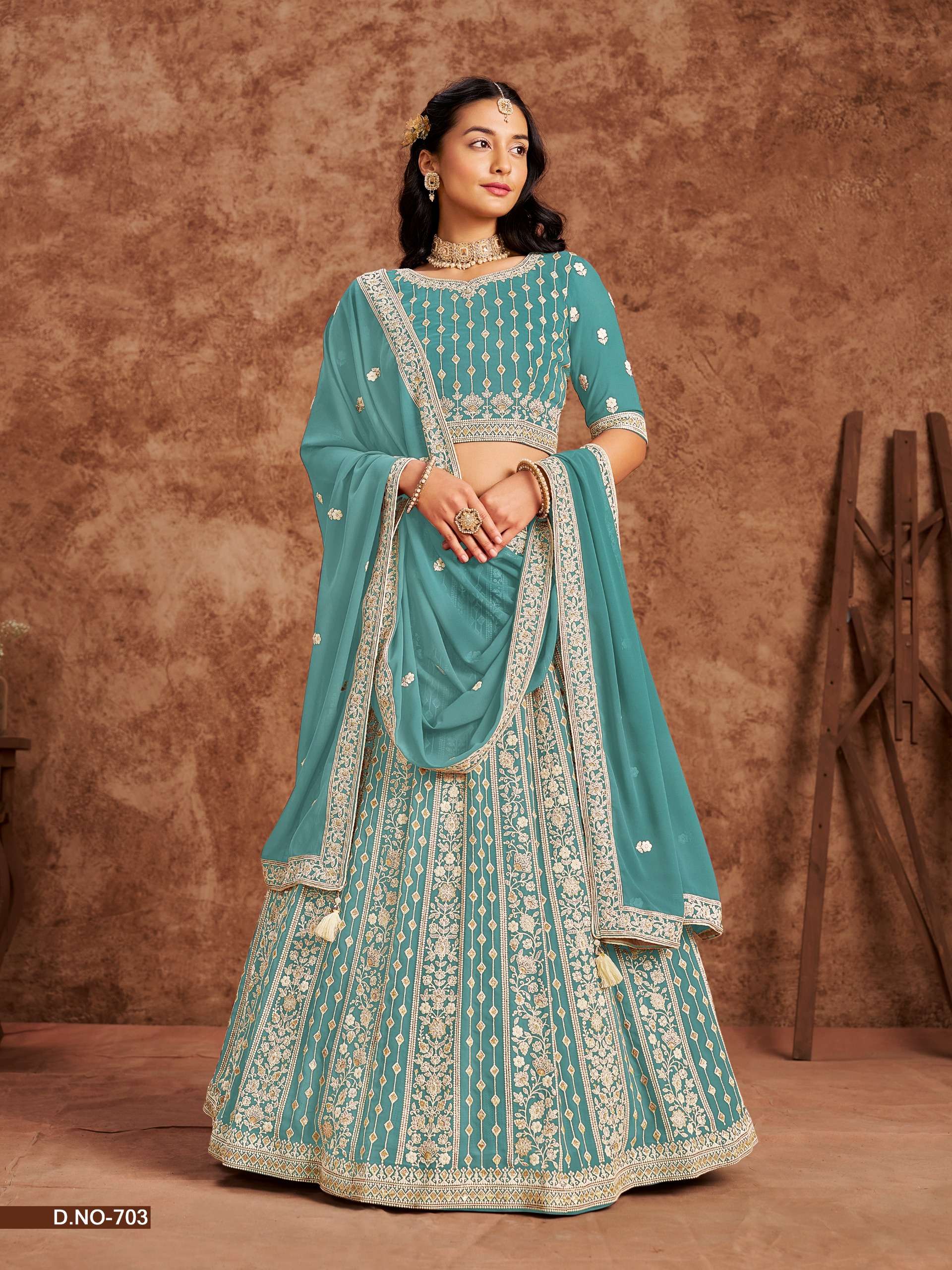 DANI CREATION MEHVISH VOL 7 HEAVY DESIGNER FESTIVE WEAR LEHENGA CHOLI
