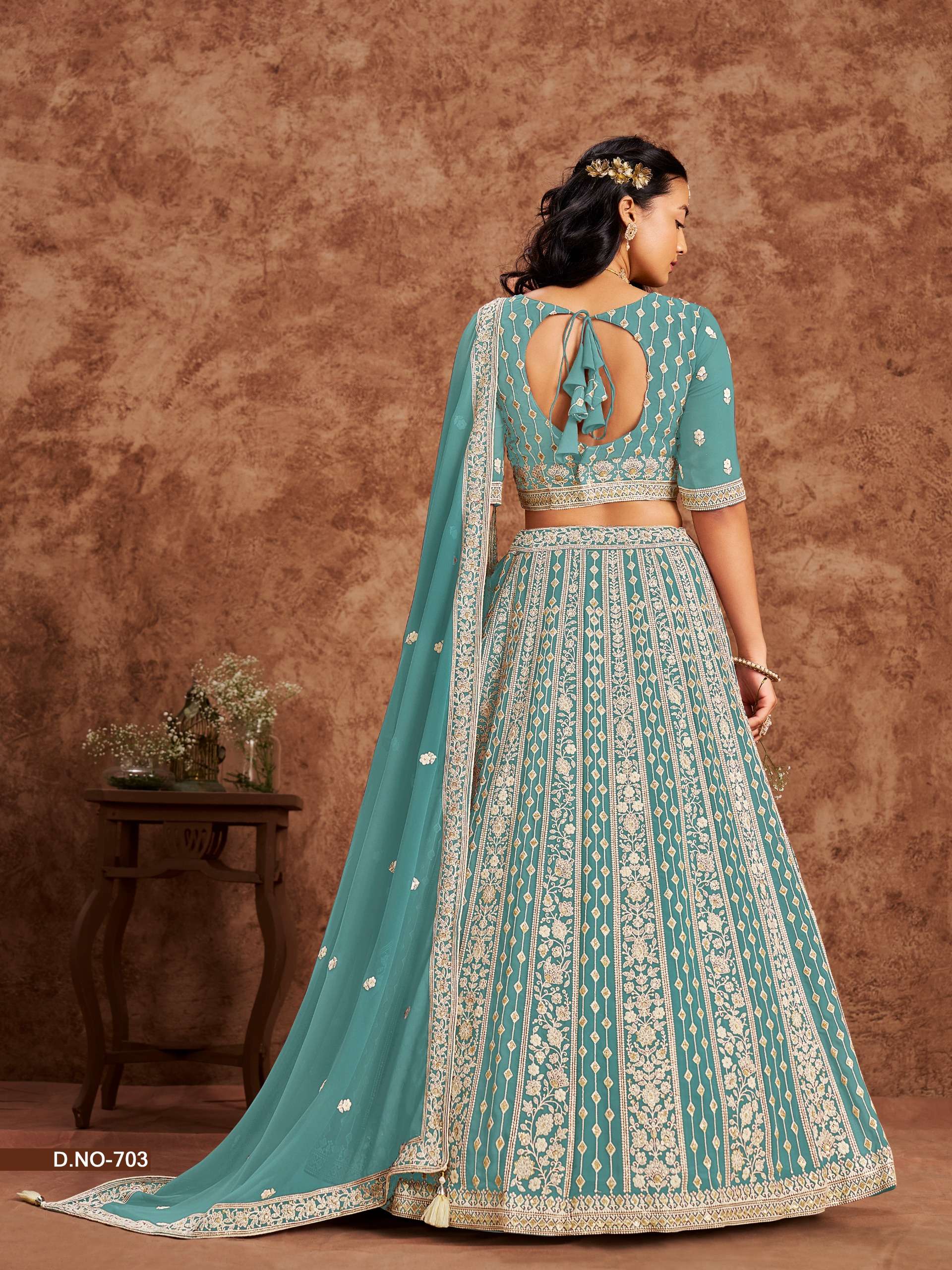 DANI CREATION MEHVISH VOL 7 HEAVY DESIGNER FESTIVE WEAR LEHENGA CHOLI