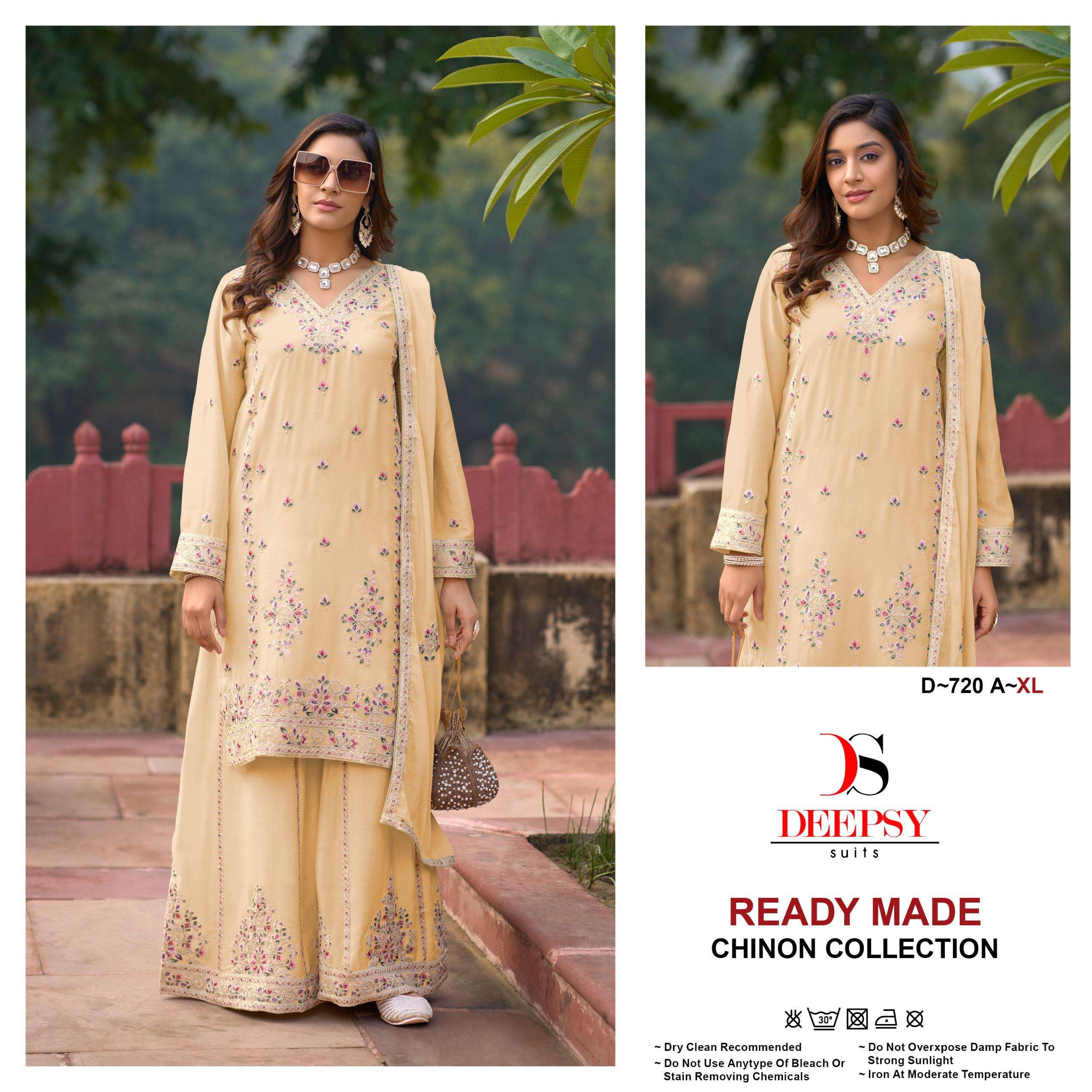 DEEPSY SUITS D 720 HEAVY EMBROIDERY DESIGNER WEDDING WEAR SUIT