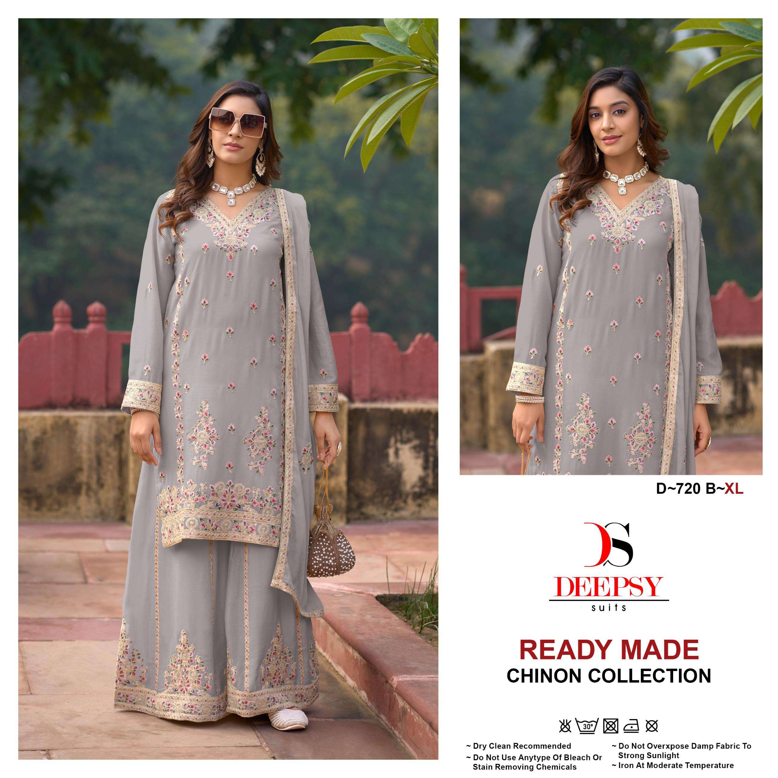 DEEPSY SUITS D 720 HEAVY EMBROIDERY DESIGNER WEDDING WEAR SUIT