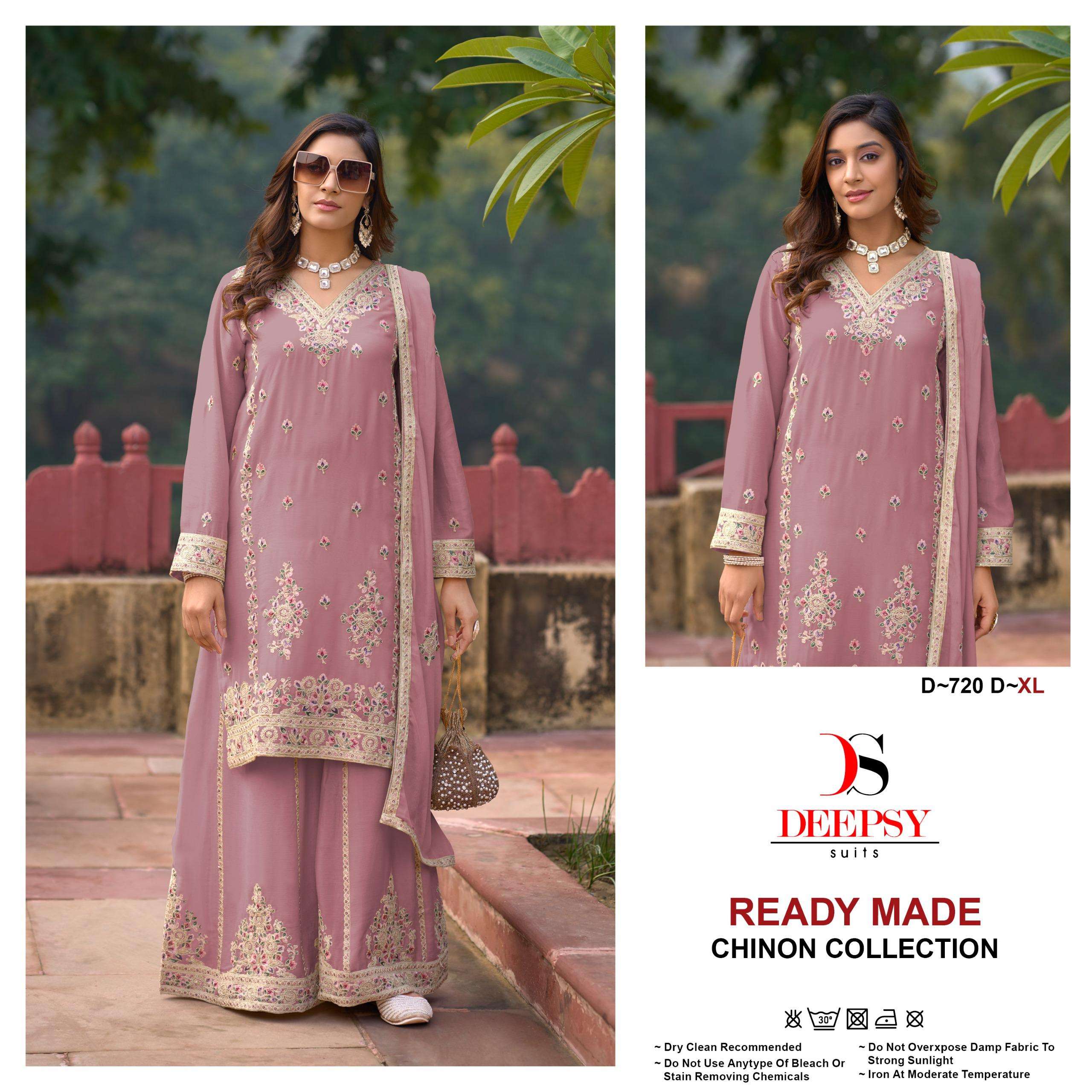 DEEPSY SUITS D 720 HEAVY EMBROIDERY DESIGNER WEDDING WEAR SUIT