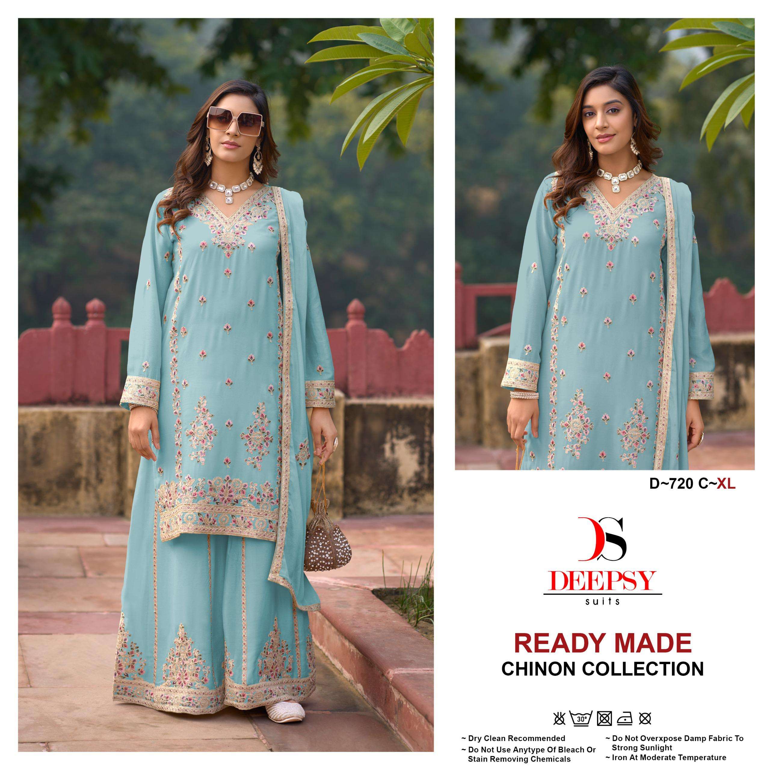 DEEPSY SUITS D 720 HEAVY EMBROIDERY DESIGNER WEDDING WEAR SUIT