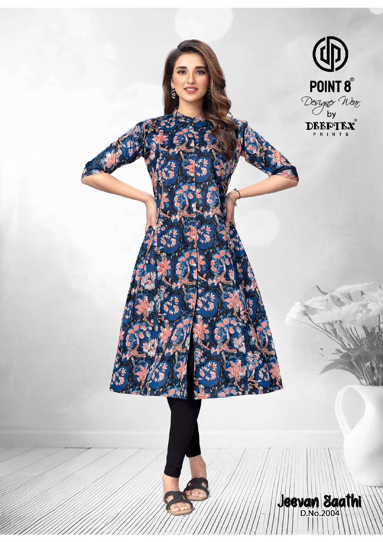 DEEPTEX PRINTS JEEVAN SATHI VOL 2 COTTON PRINTED FANCY KURTI