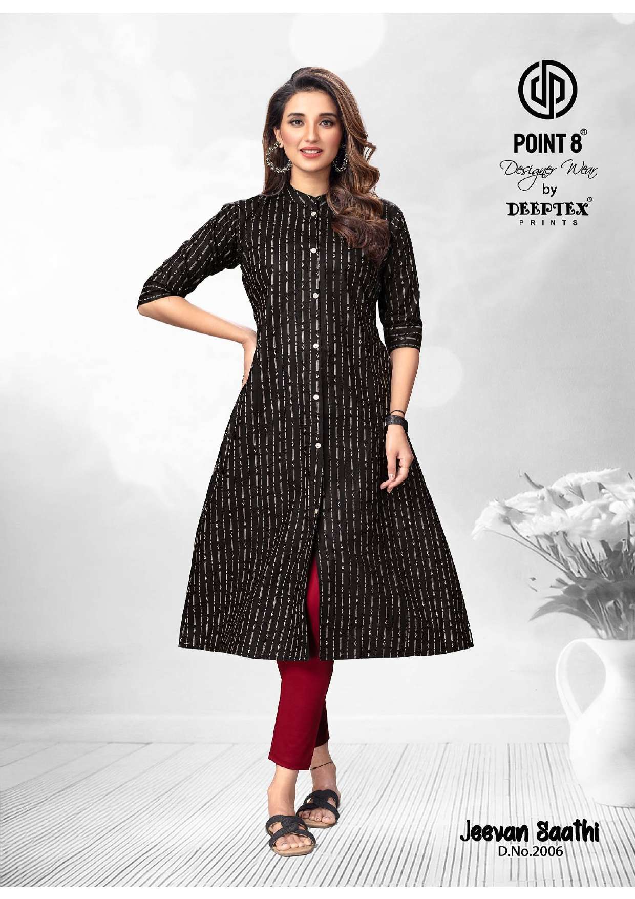 DEEPTEX PRINTS JEEVAN SATHI VOL 2 COTTON PRINTED FANCY KURTI