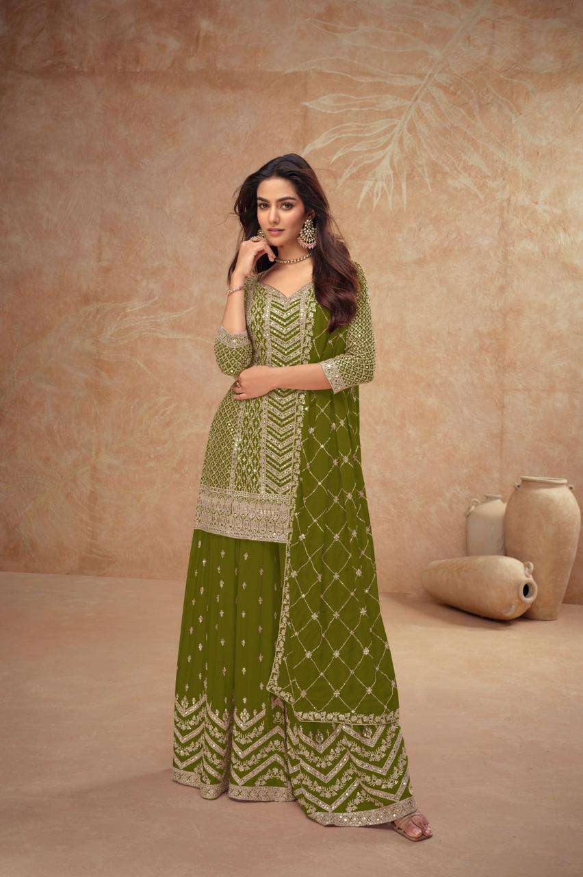 GULKAYRA DESIGNER PALAK VOL 3 HEAVY DESIGNER PARTY WEAR SUIT