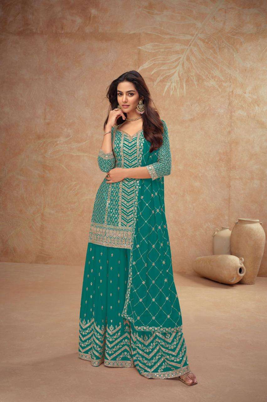 GULKAYRA DESIGNER PALAK VOL 3 HEAVY DESIGNER PARTY WEAR SUIT