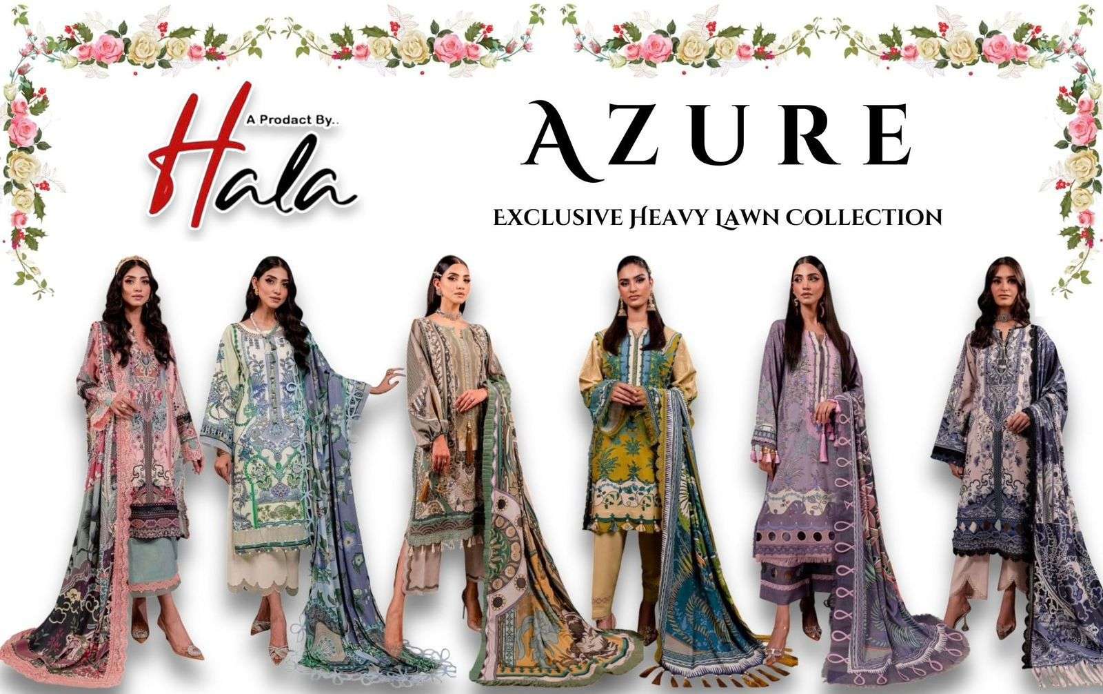 HALA AZURE VOL 1 READY MADE COLLECTION 