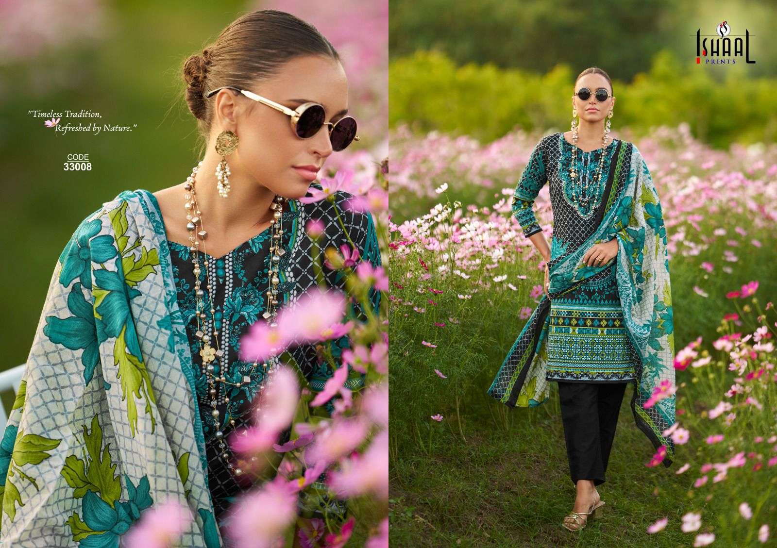 ISHAAL PRINTS GULMOHAR VOL 33 LAWN COTTON DIGITAL PRINT SALWAR SUIT