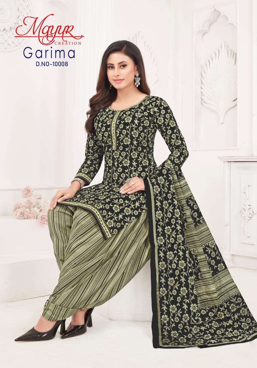 MAYUR CREATION GARIMA VOL 10 COTTON PRINT PATIYALA DRESS