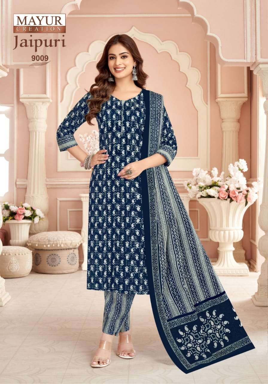 MAYUR CREATION JAIPURI VOL 9 STITCH COLLECTION