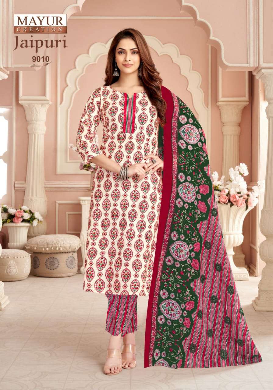 MAYUR CREATION JAIPURI VOL 9 STITCH COLLECTION