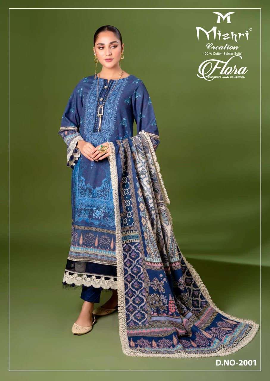 MISHRI CREATION FLORA VOL 2 LAWN COTTON DIGITAL PRINT SALWAR SUIT