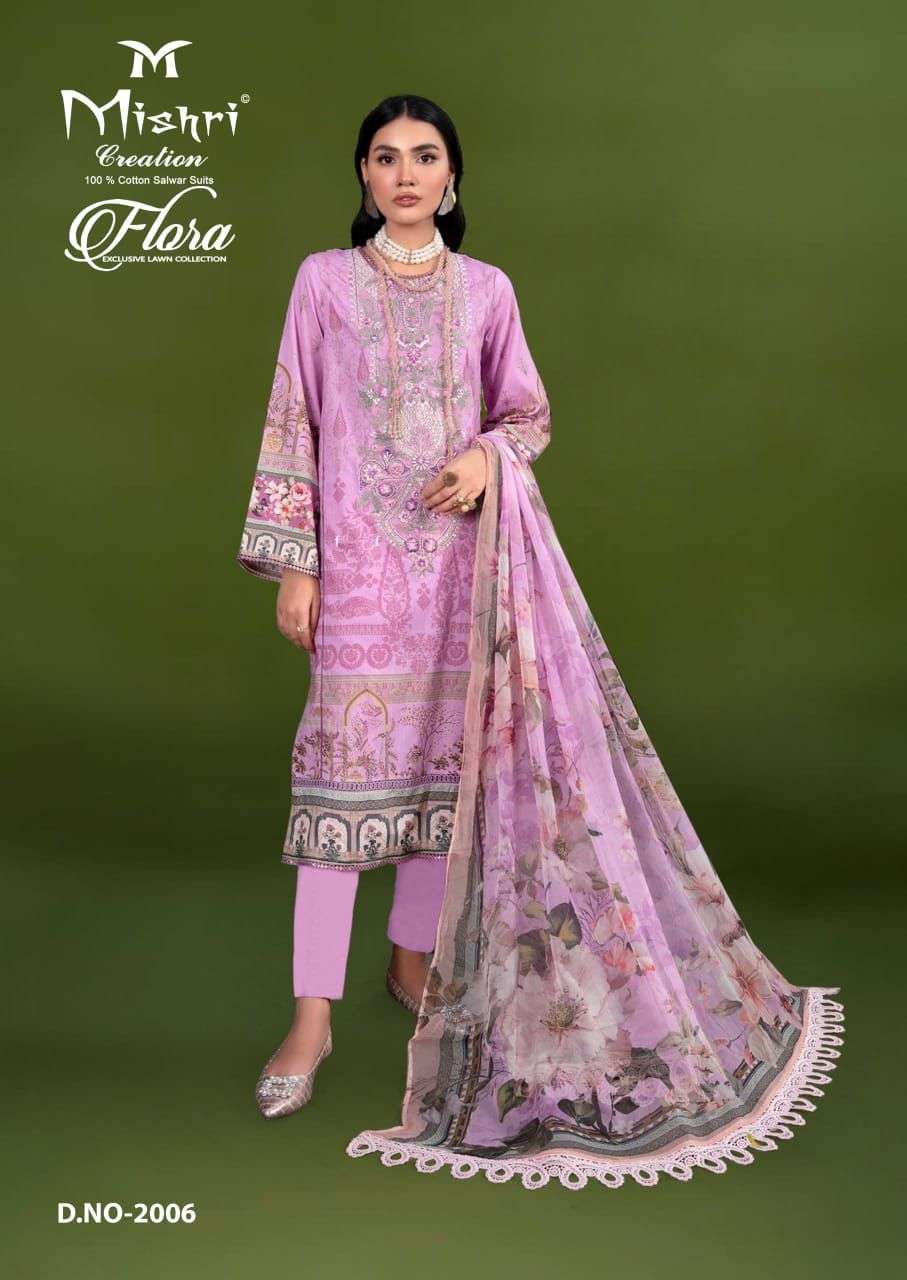 MISHRI CREATION FLORA VOL 2 LAWN COTTON DIGITAL PRINT SALWAR SUIT