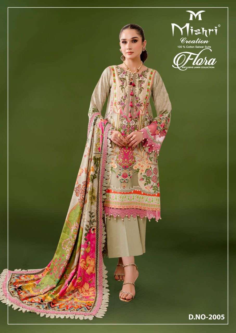 MISHRI CREATION FLORA VOL 2 LAWN COTTON DIGITAL PRINT SALWAR SUIT