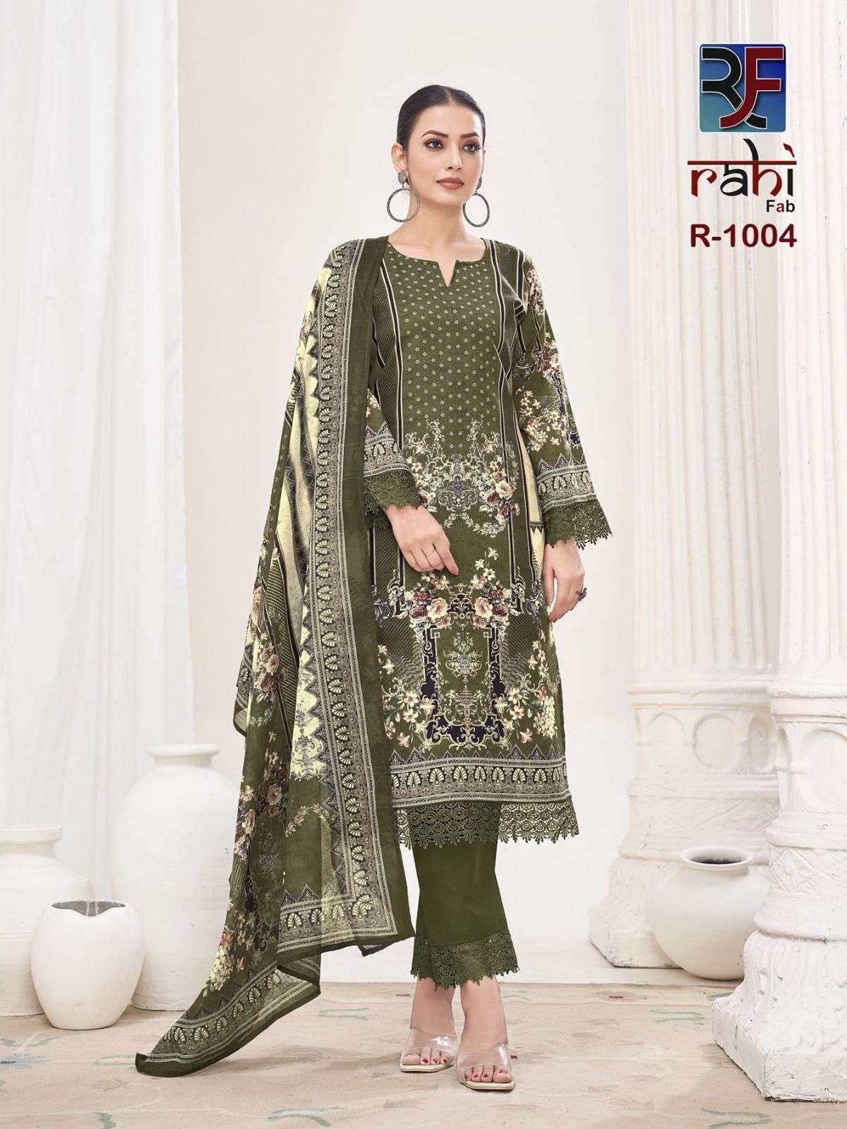  RAHI FAB RAHABAT VOL 1 LAWN COTTON DIGITAL PRINTED SUIT