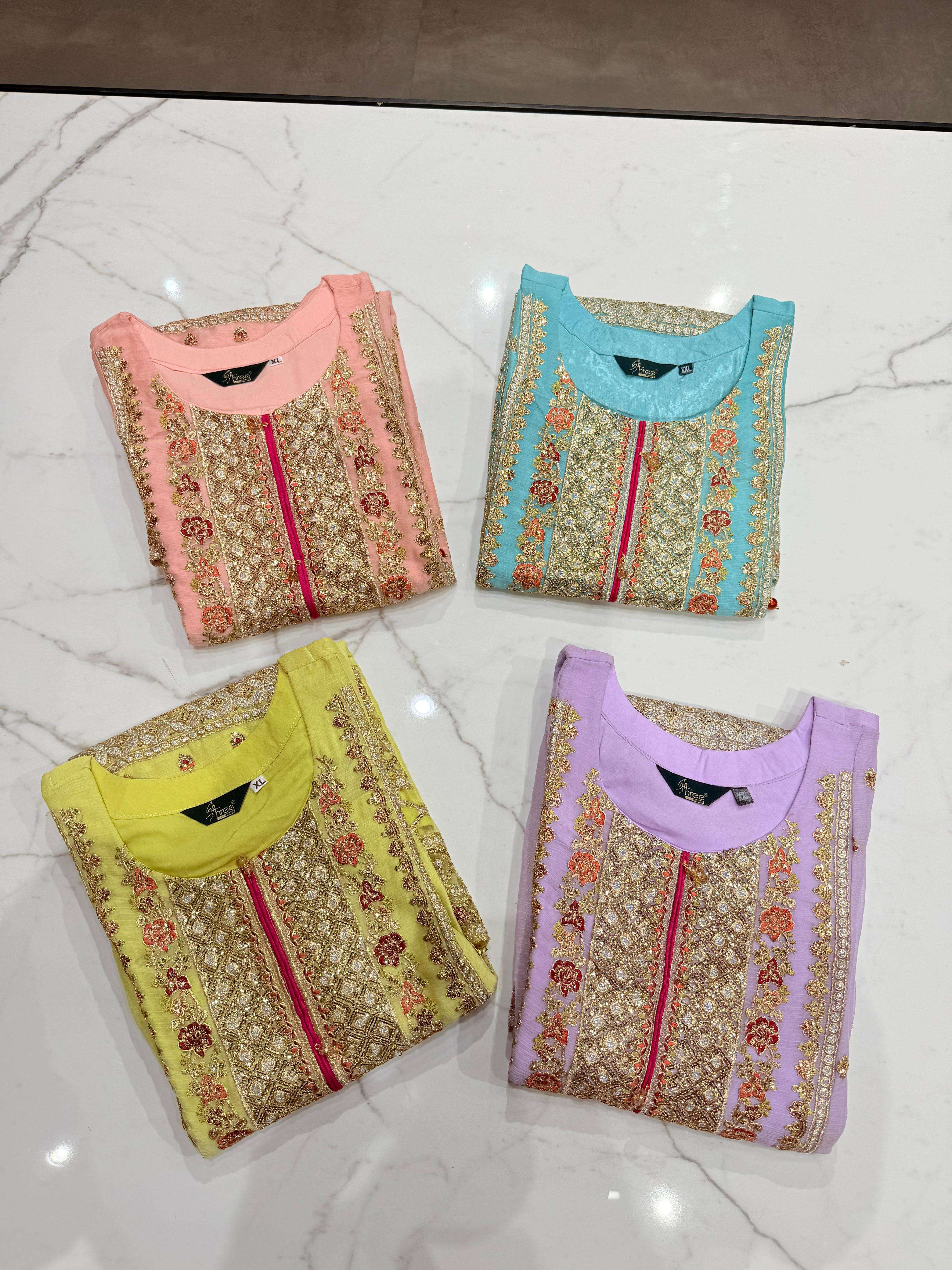 SHREE FABS R 1617 HEAVY EMBROIDERY DESIGNER SUIT