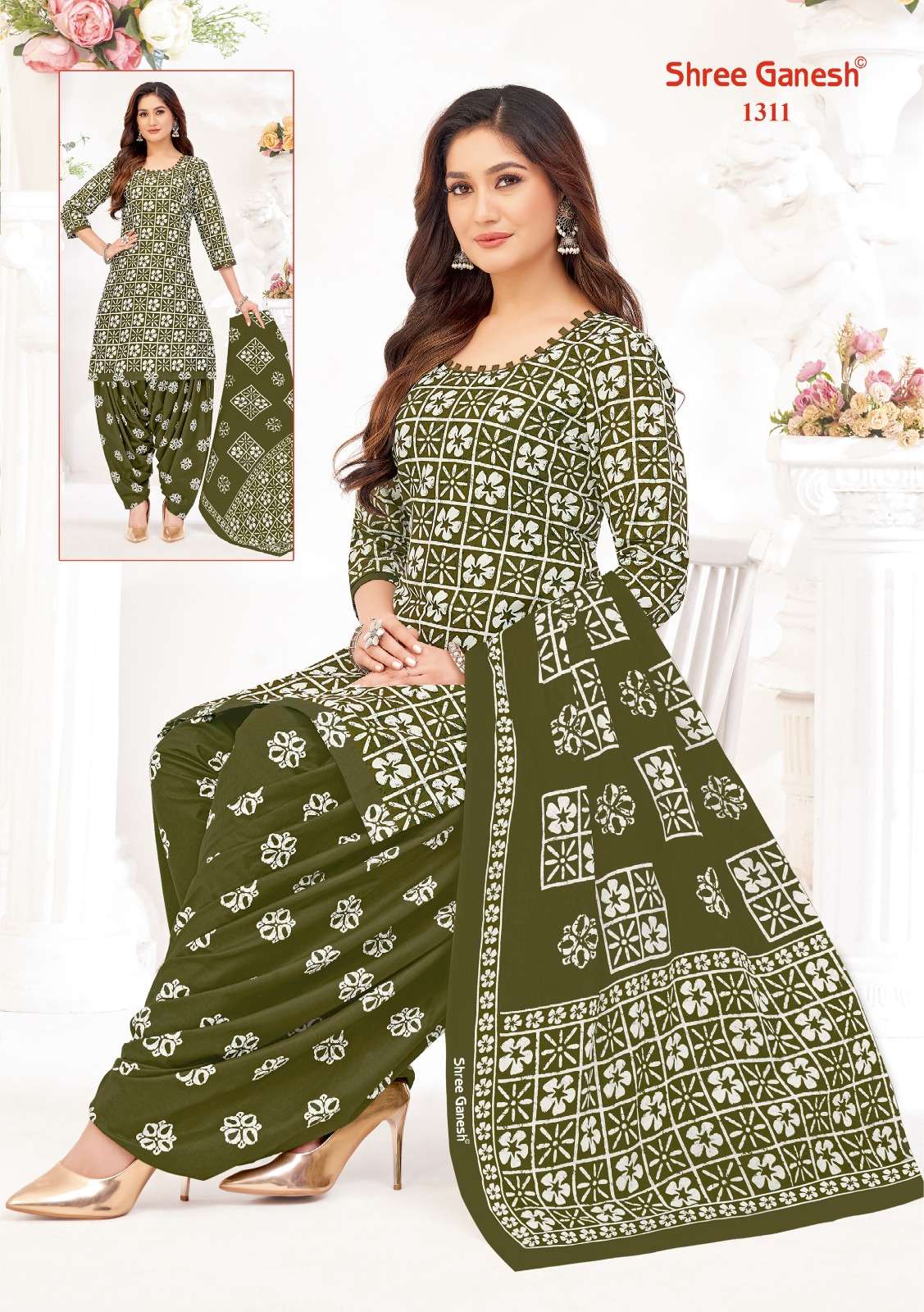 SHREE GANESH PARIDHAN BATIK PATIYALA SPECIAL VOL 3 COTTON SALWAR SUIT