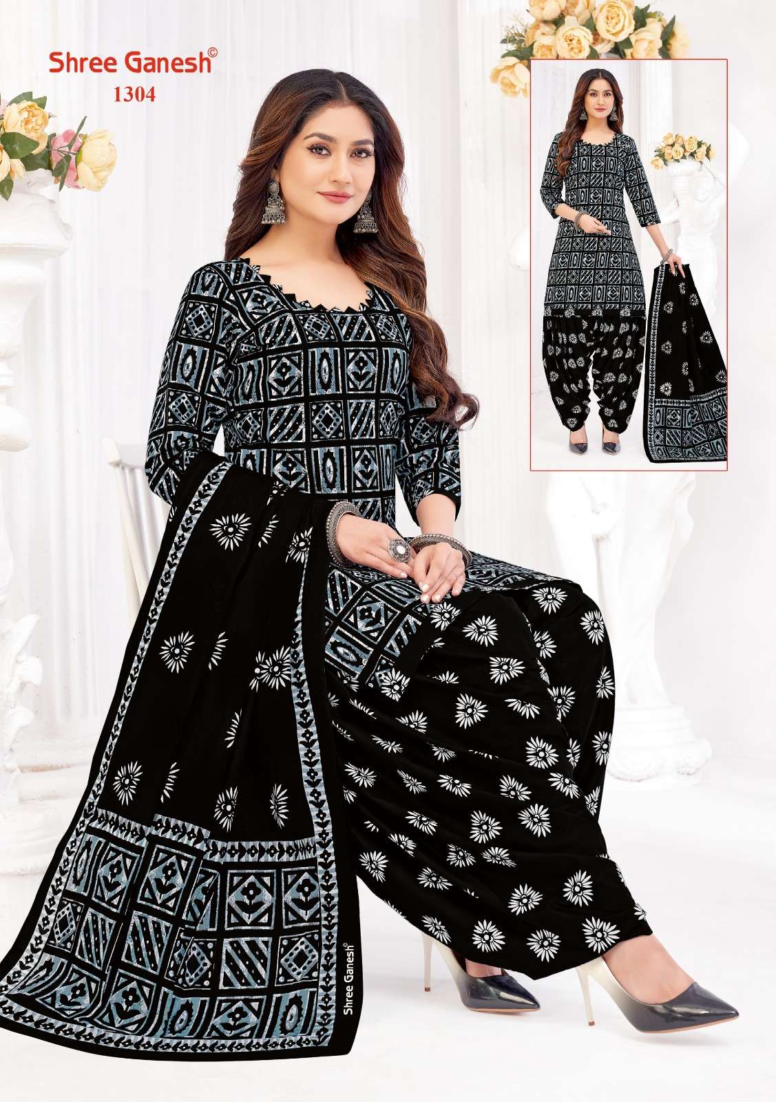 SHREE GANESH PARIDHAN BATIK PATIYALA SPECIAL VOL 3 COTTON SALWAR SUIT