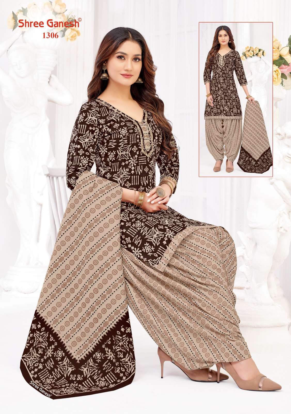 SHREE GANESH PARIDHAN BATIK PATIYALA SPECIAL VOL 3 COTTON SALWAR SUIT