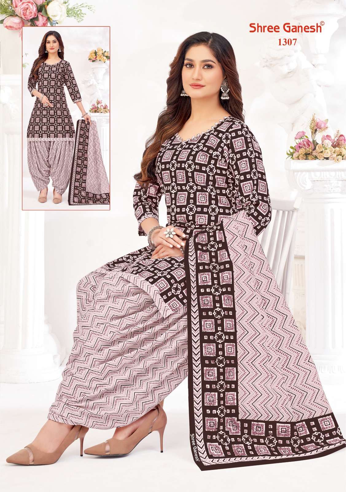SHREE GANESH PARIDHAN BATIK PATIYALA SPECIAL VOL 3 COTTON SALWAR SUIT